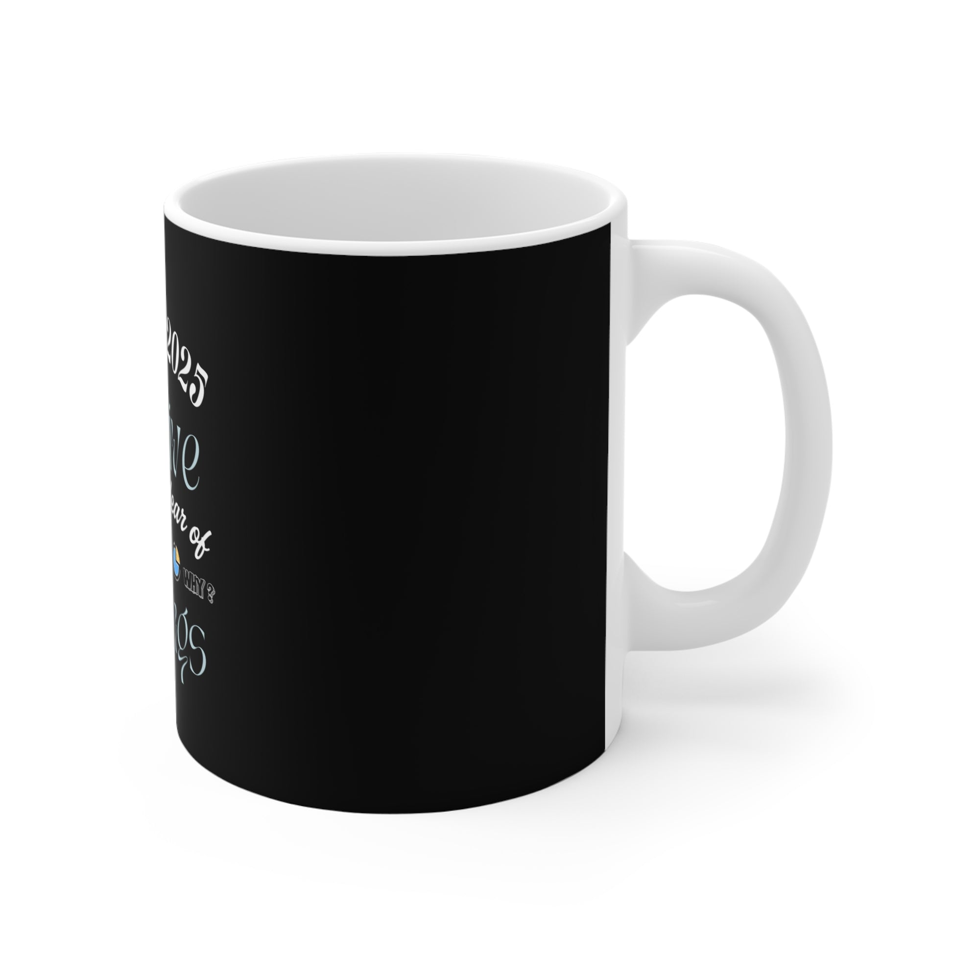 Funny office coffee mug - right view
