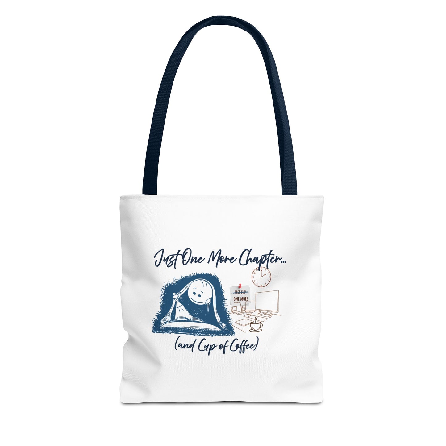 Just One More Chapter Tote Bag – Stylish Carry-All for Bookworms