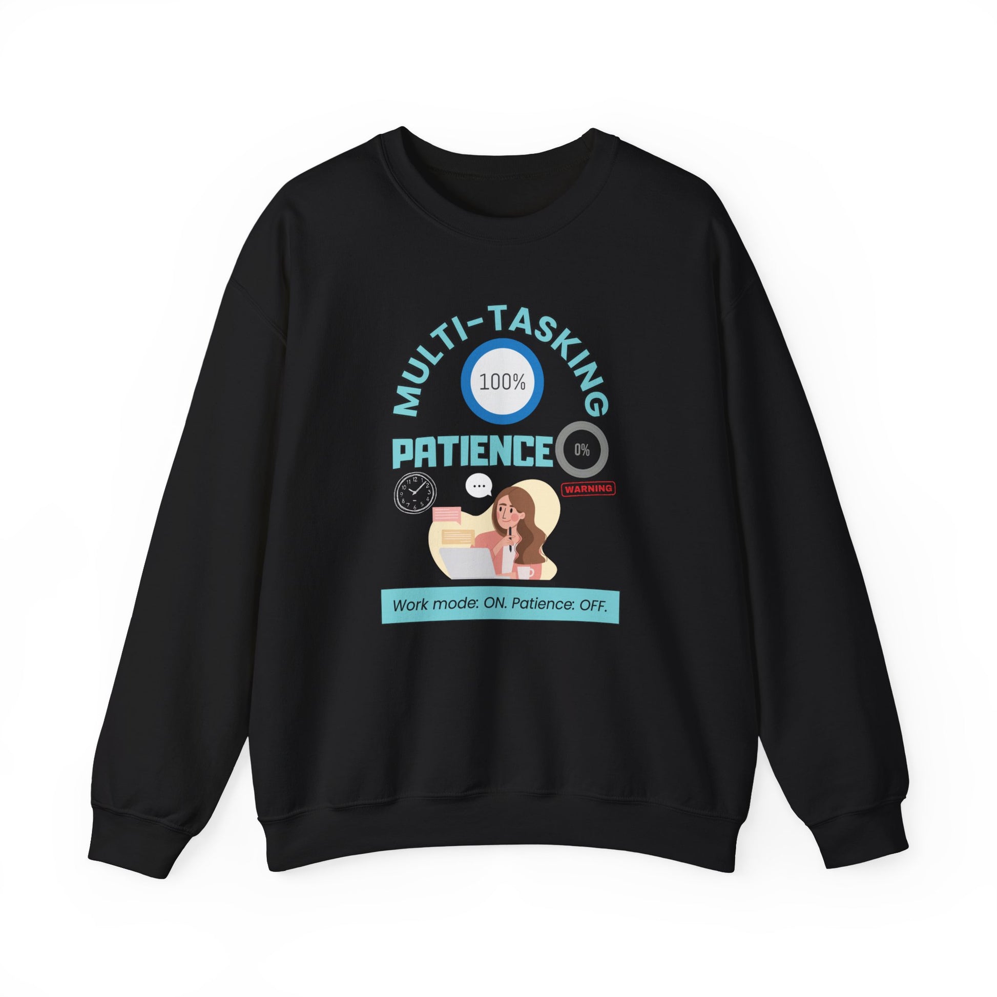 work-mode-sweatshirt - Black