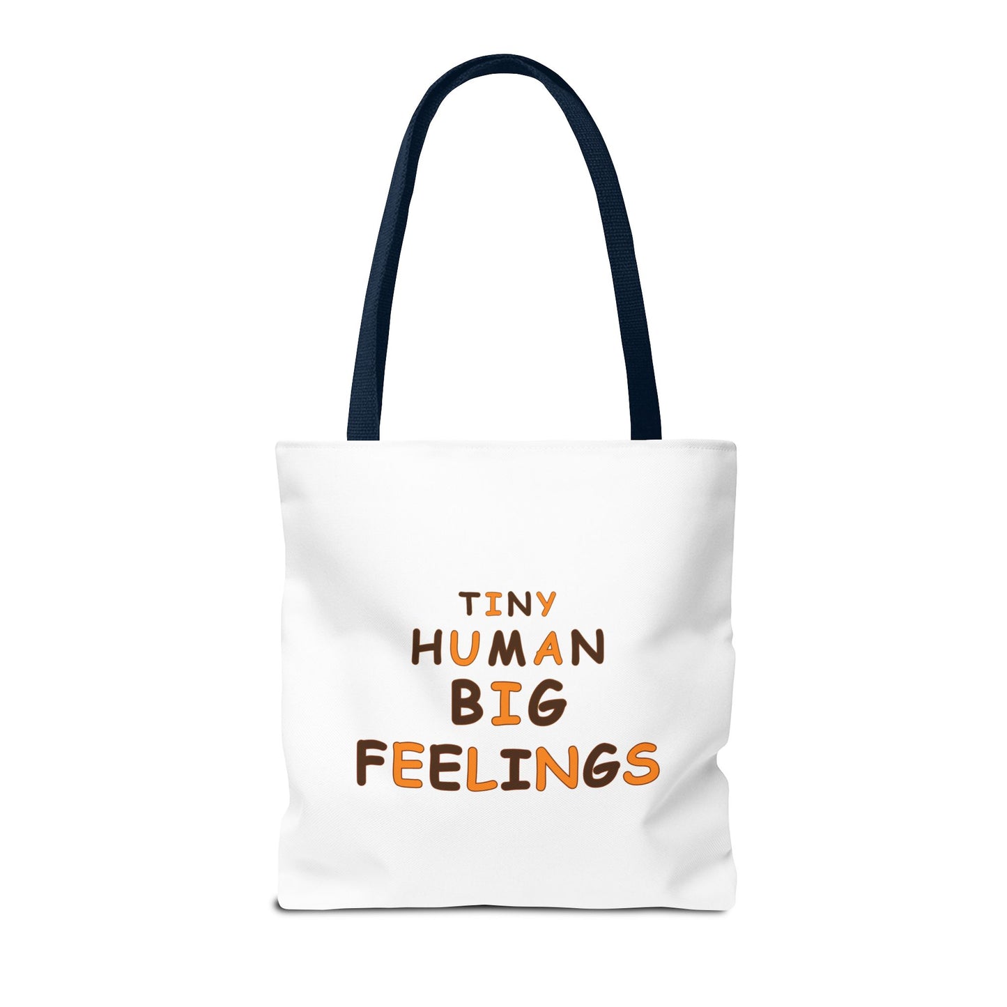 Teacher Tote Bag – Tiny Human Big Feelings Canvas Carryall