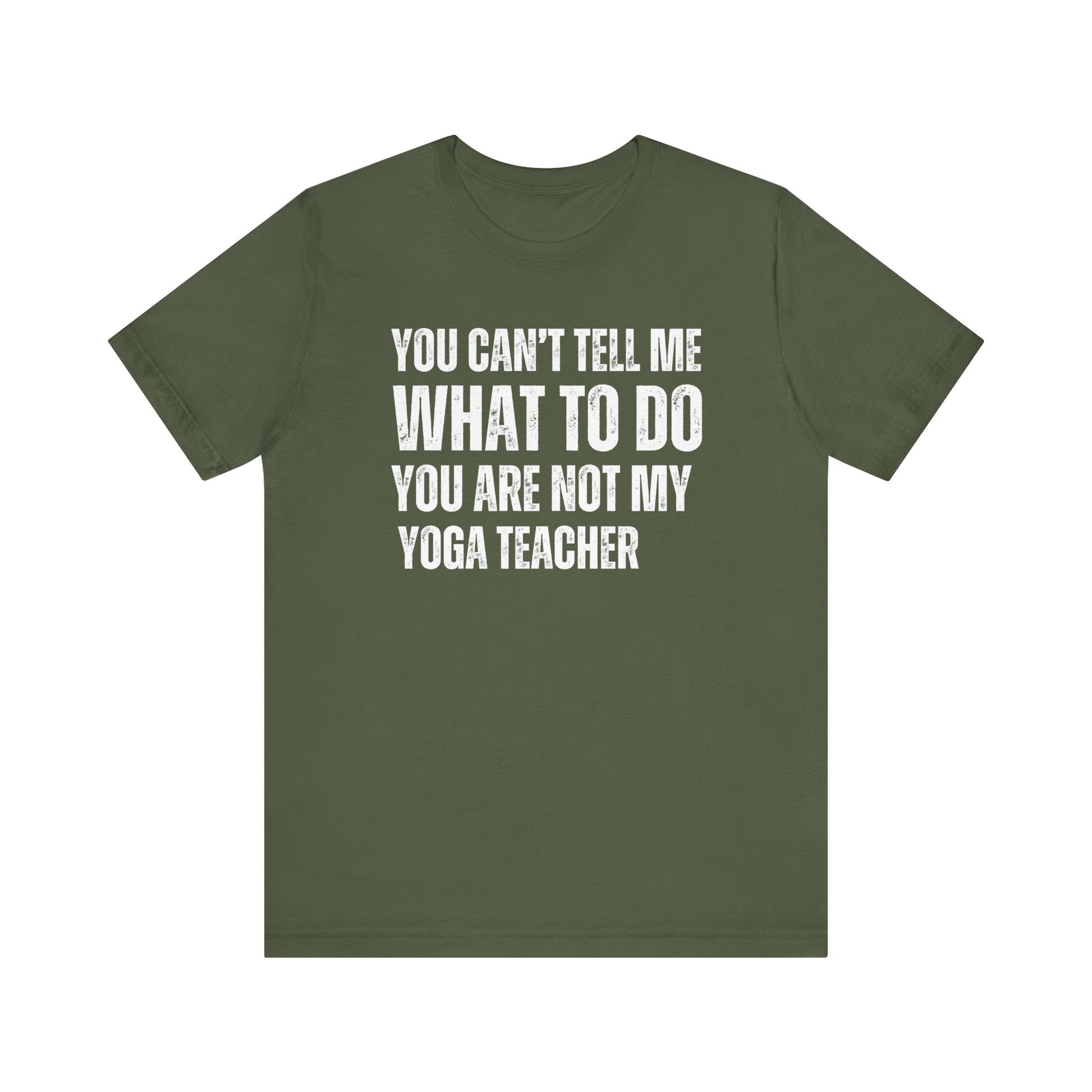 Playful yoga T-shirt - Military Green