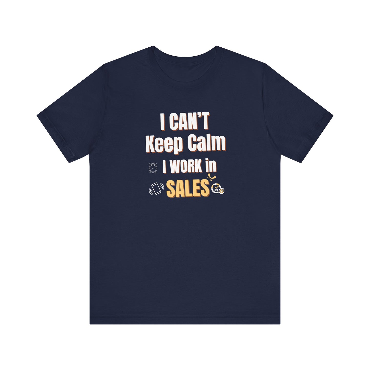 Funny sales shirt - navy
