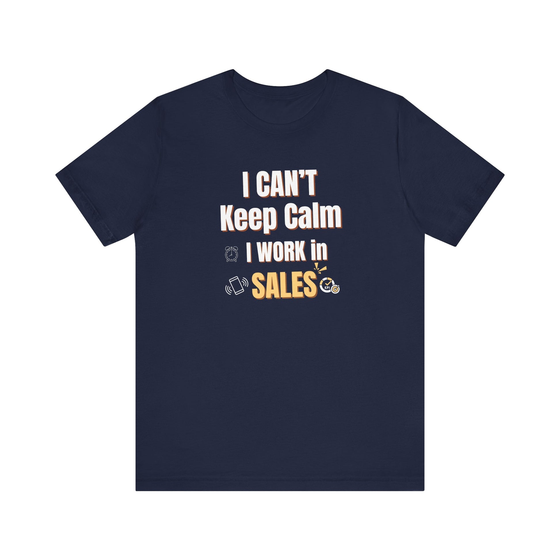 Funny sales shirt - navy