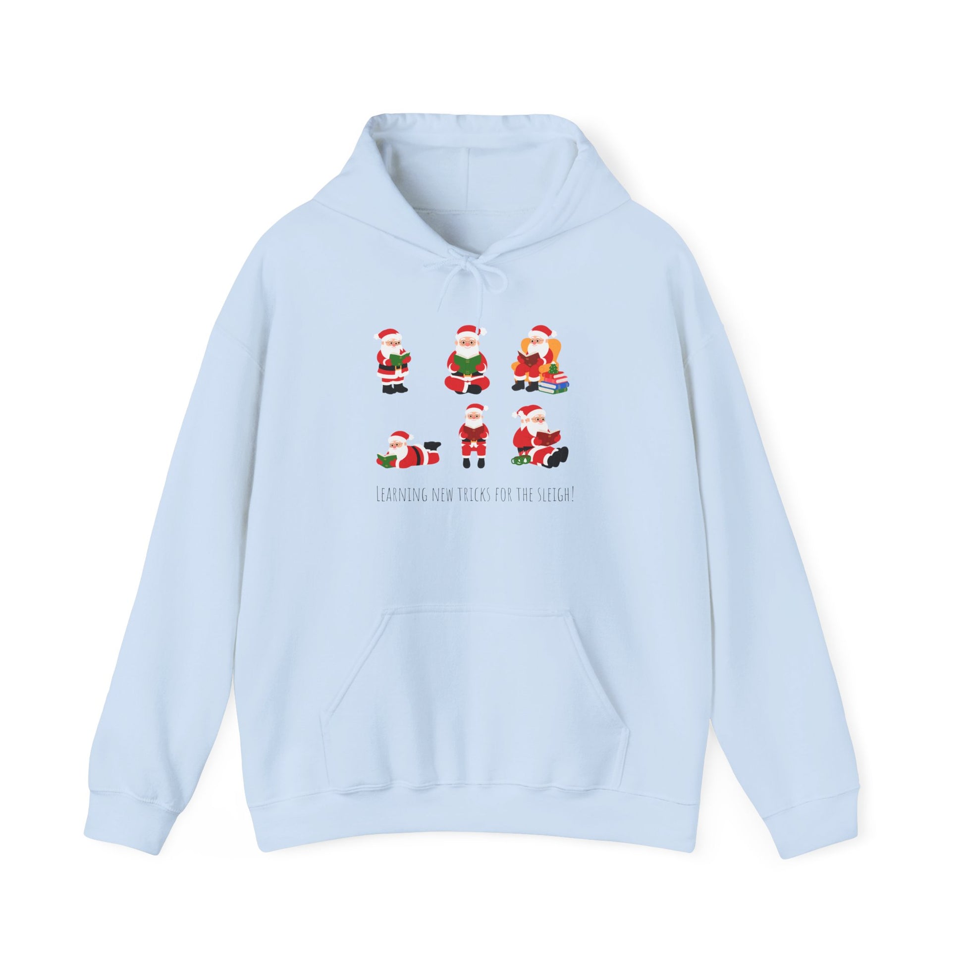 Fun Christmas Sweatshirt - Baby blue