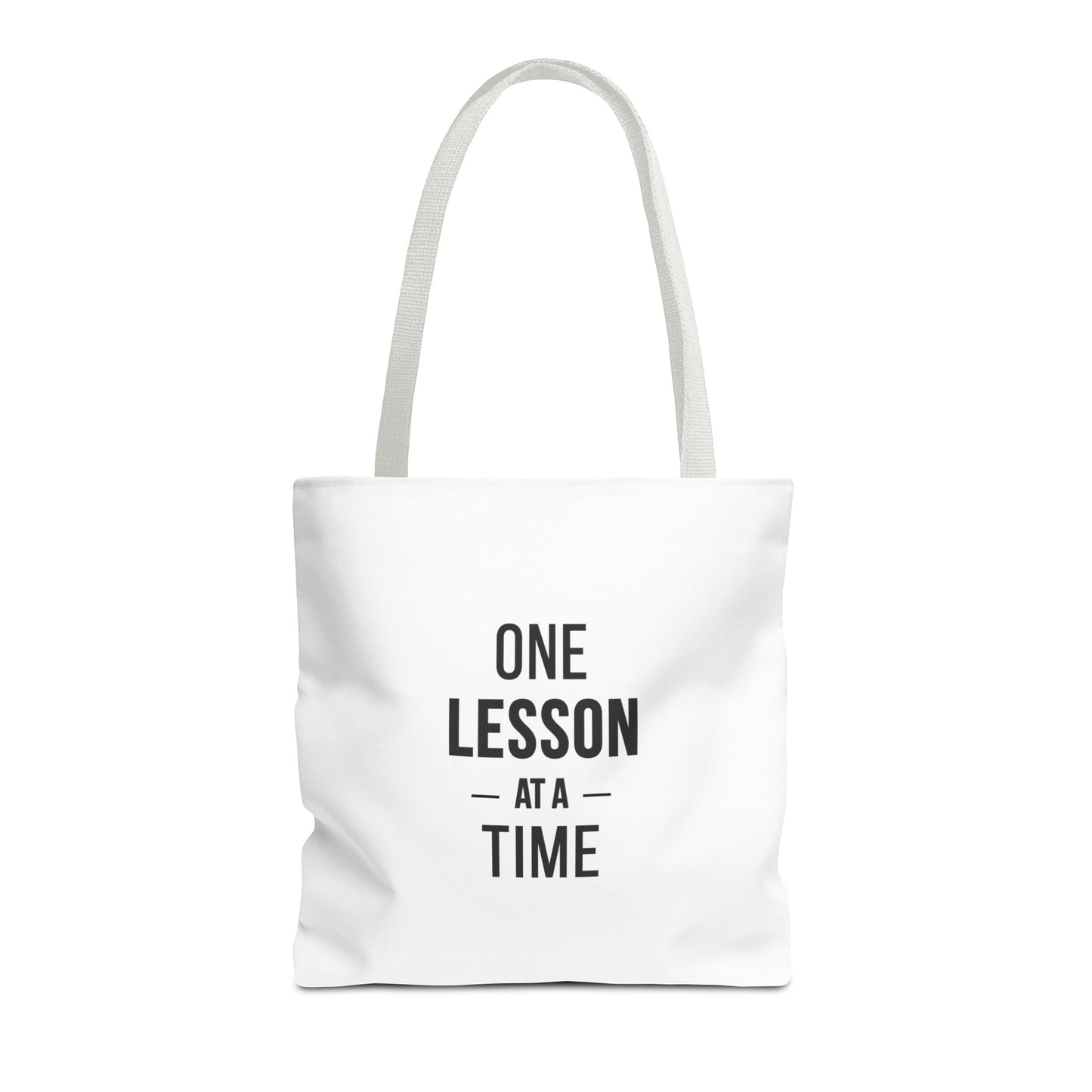 Teacher Gift Bags – One Lesson at a Time Inspirational Tote