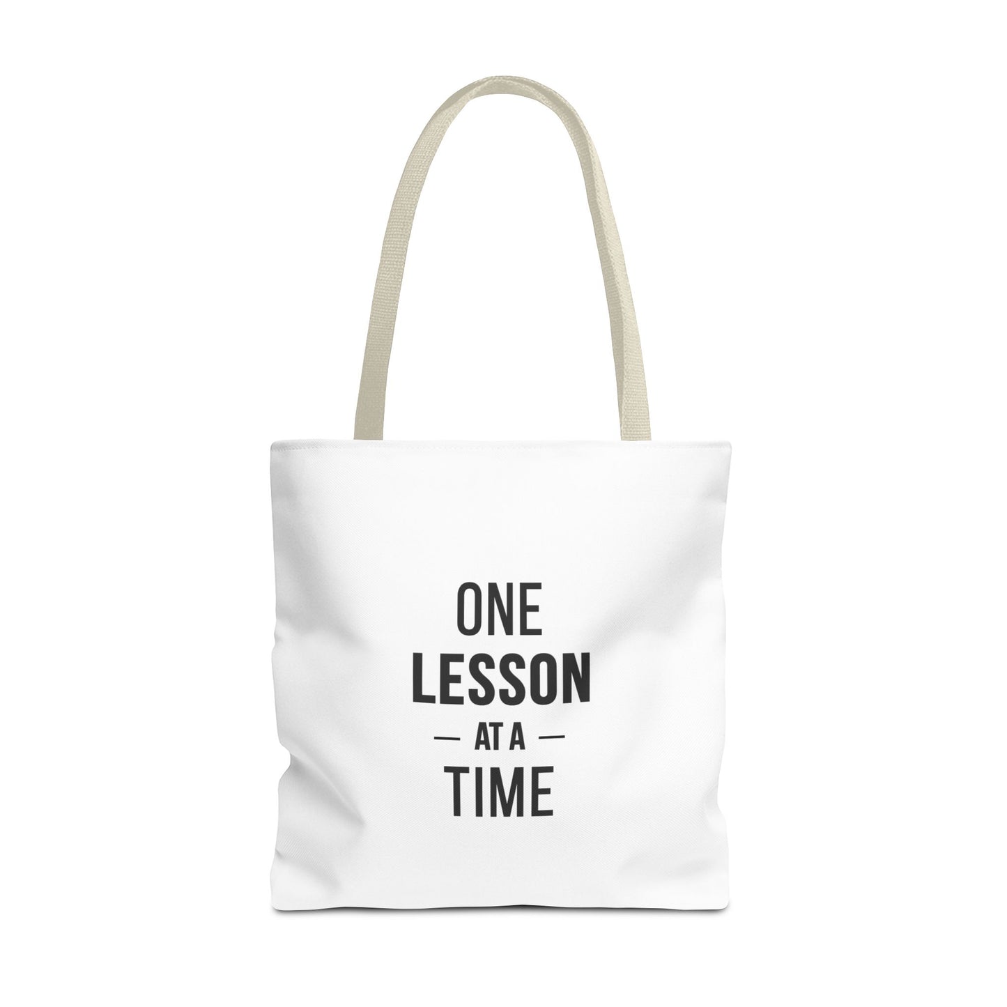 Teacher Gift Bags – One Lesson at a Time Inspirational Tote