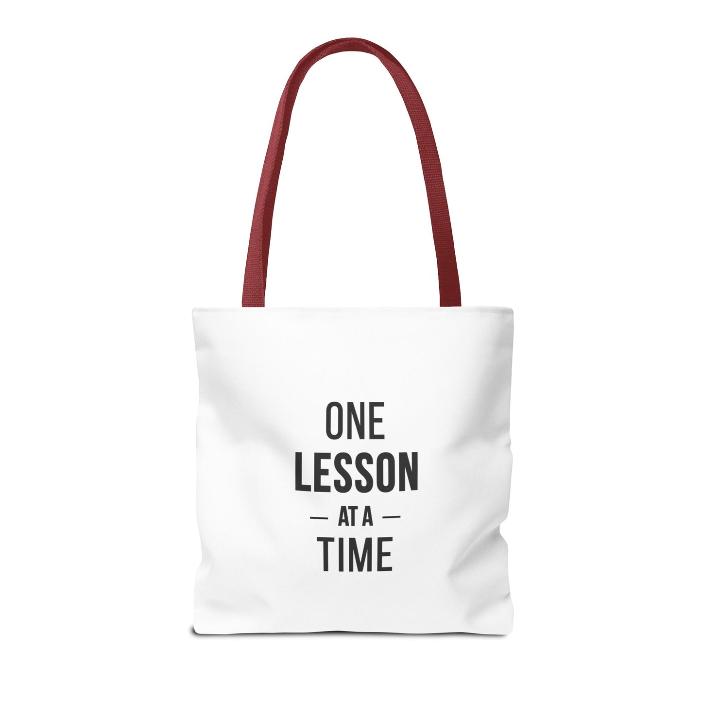 Teacher Gift Bags – One Lesson at a Time Inspirational Tote