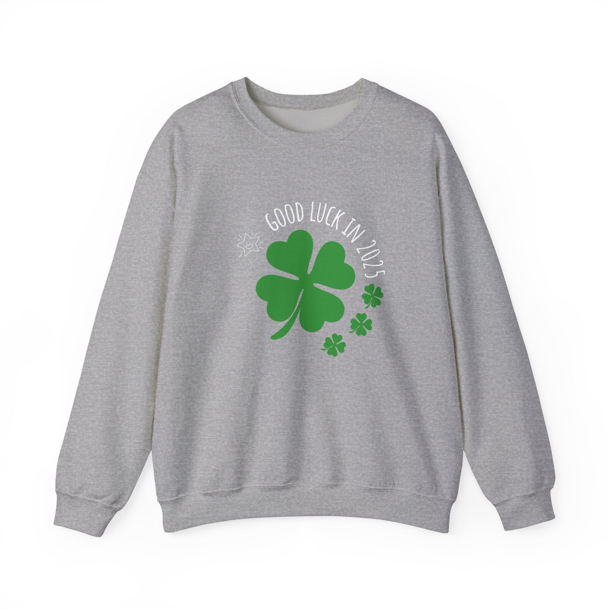 Good luck in 2025 sweatshirt - Deep Heather