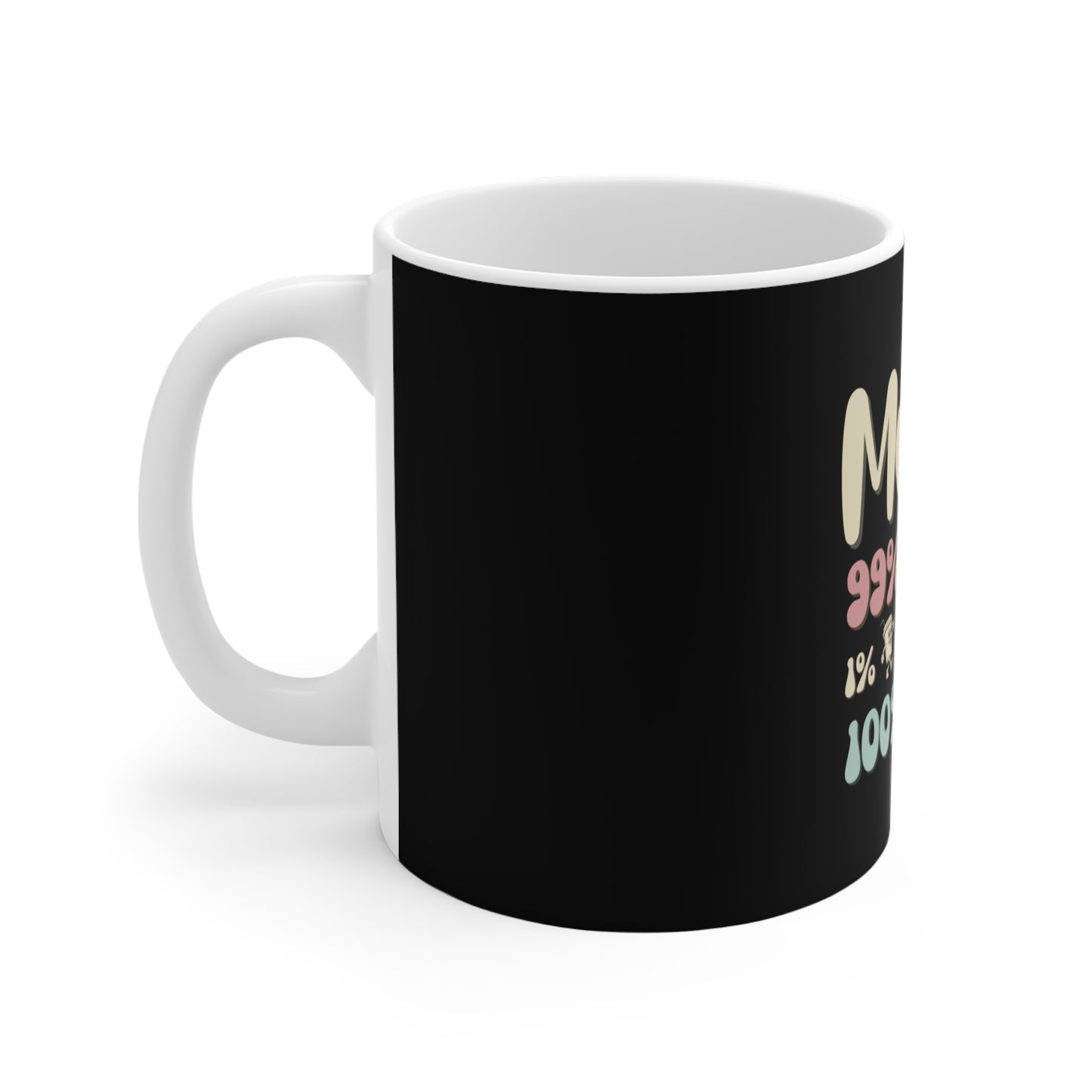Coffee mug for moms - left view