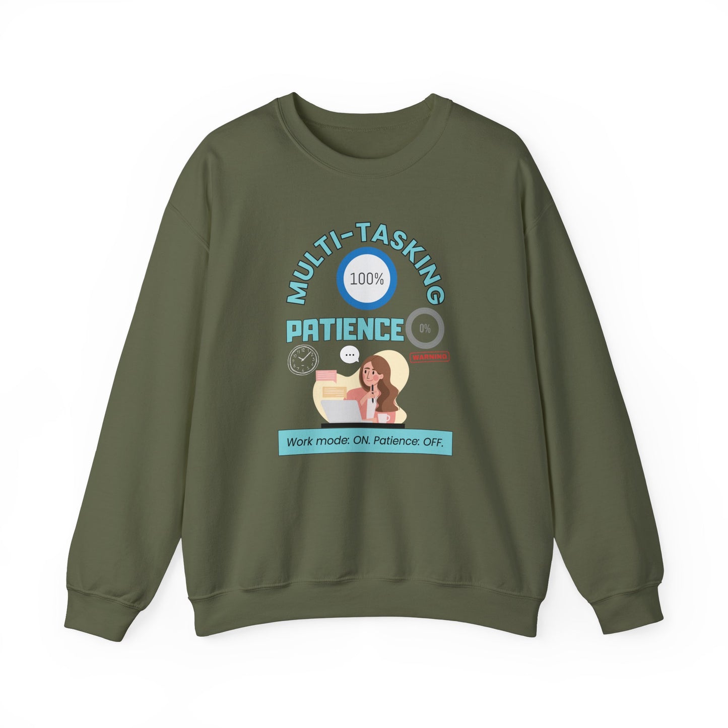work-mode-sweatshirt - military green