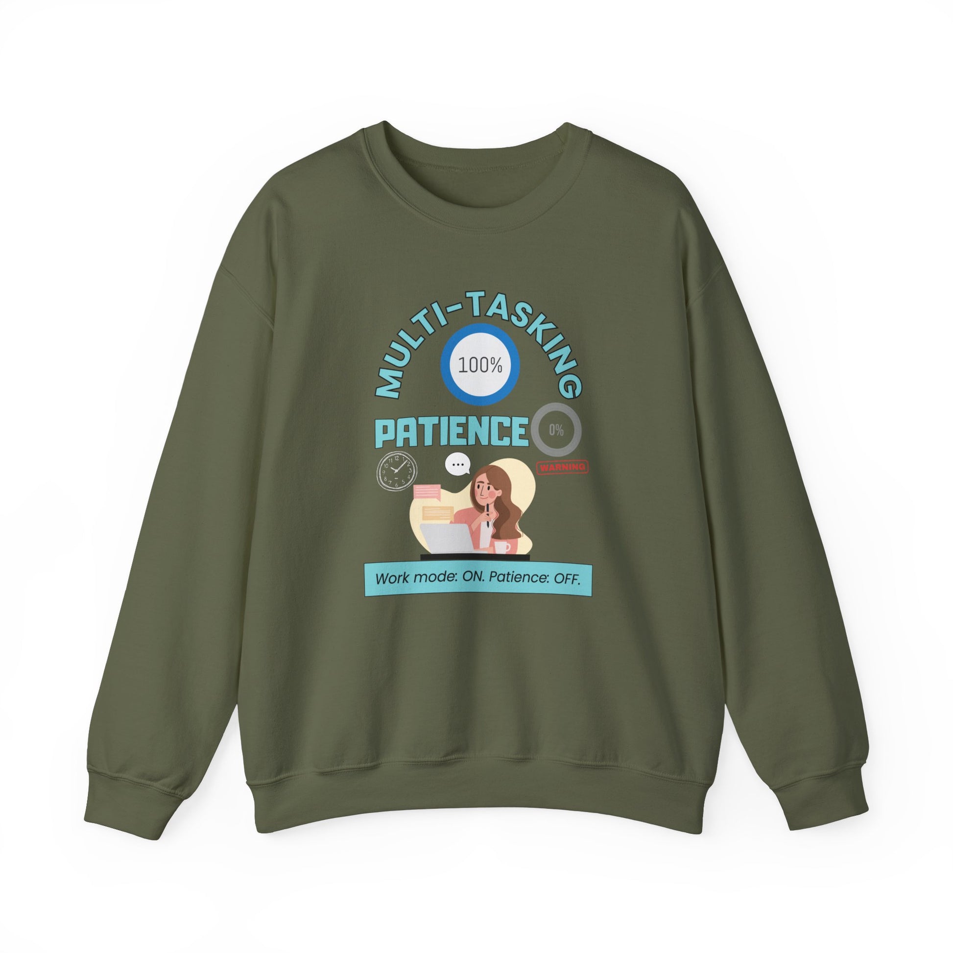 work-mode-sweatshirt - military green