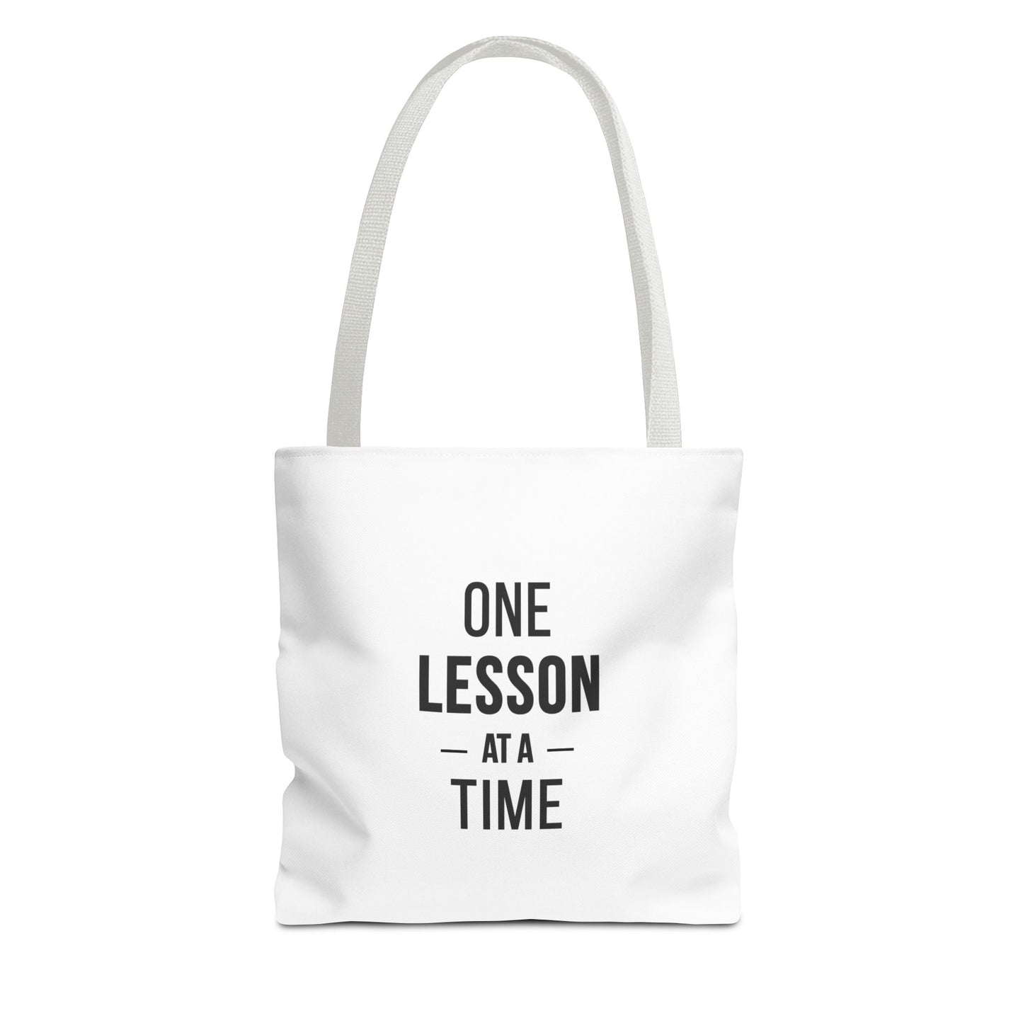 Teacher Gift Bags – One Lesson at a Time Inspirational Tote
