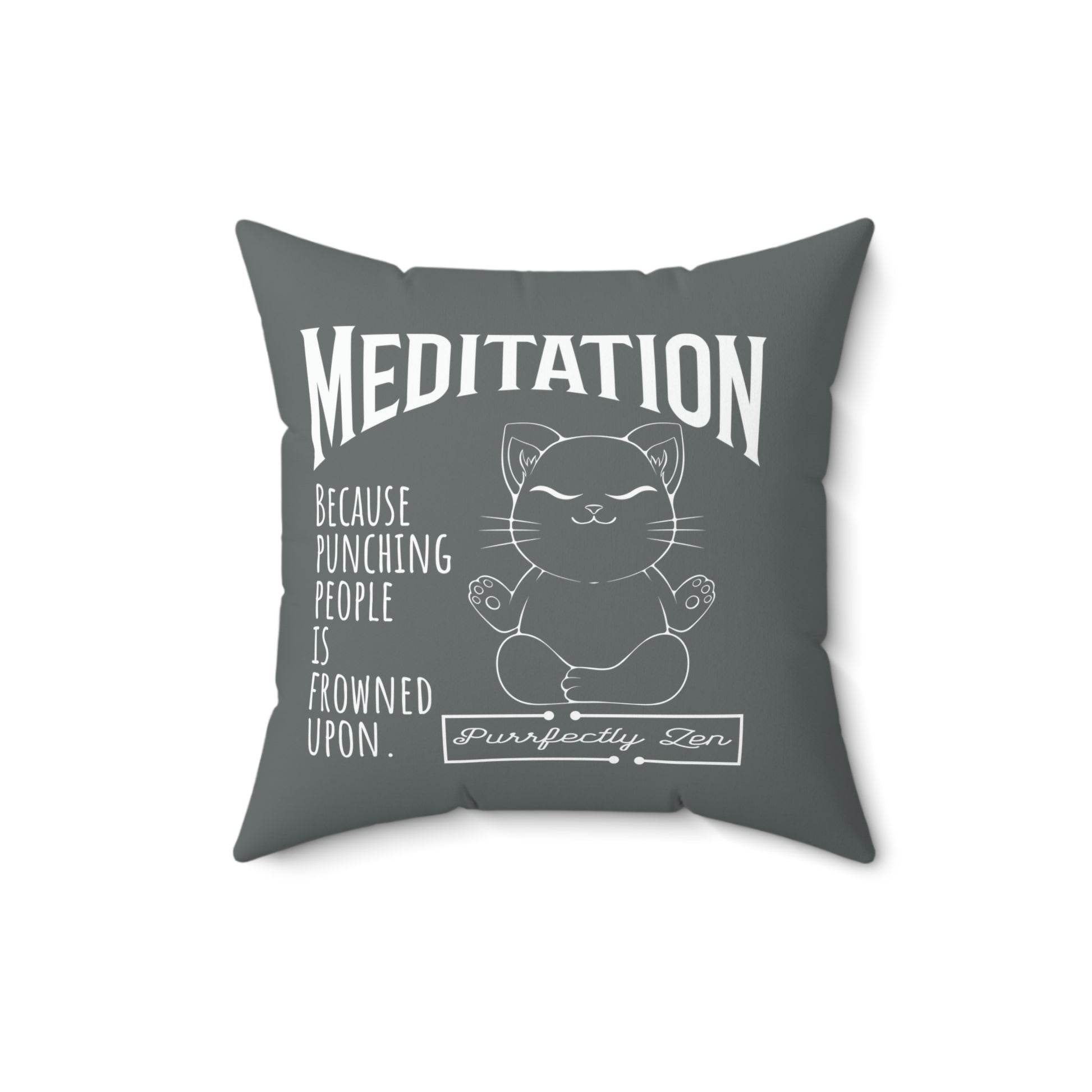 Meditation pillow - Black view