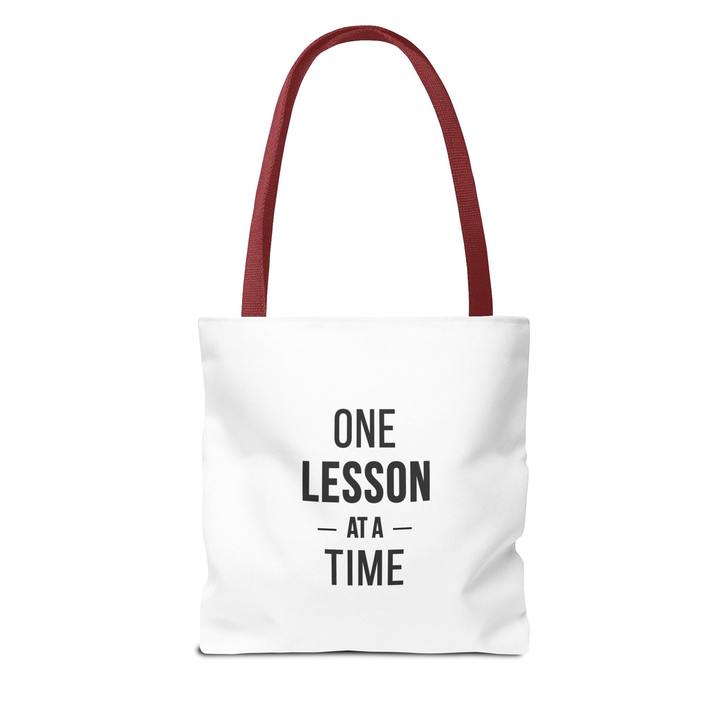 Teacher Gift Bags – One Lesson at a Time Inspirational Tote