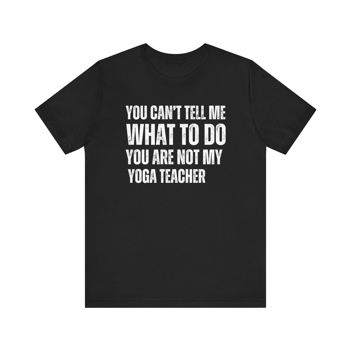 Playful yoga T-shirt - Black