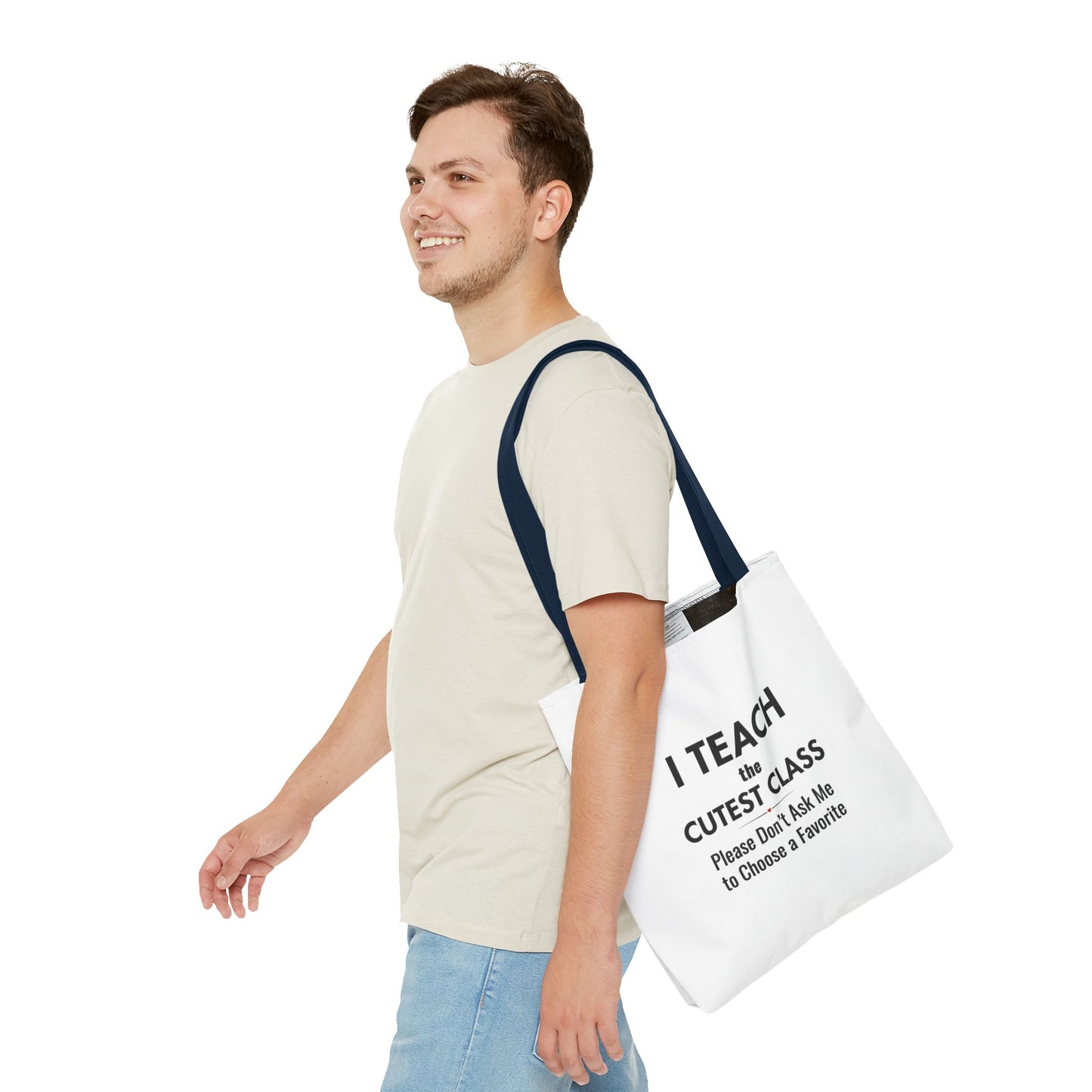 Teacher Canvas Bag – I Teach the Cutest Class Tote