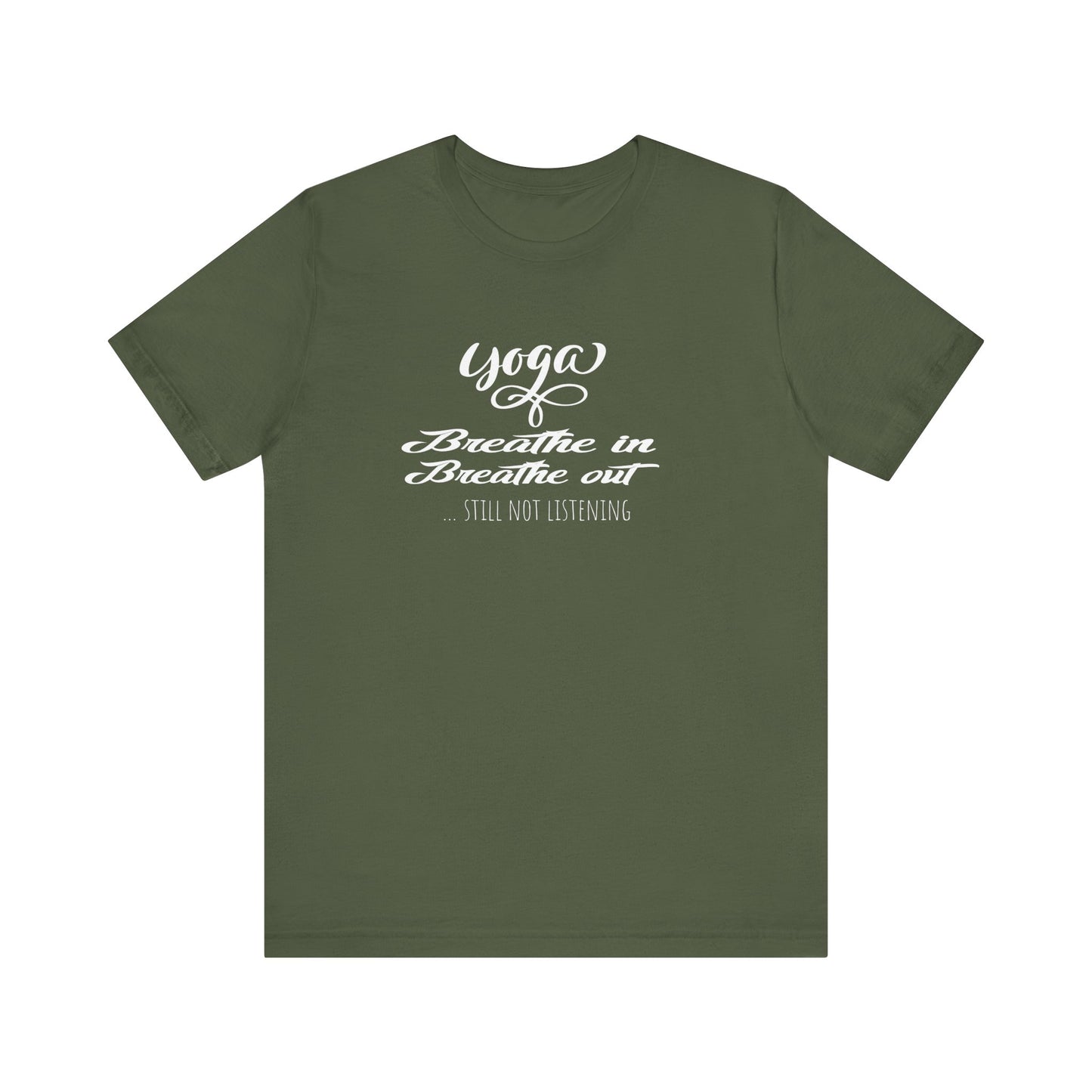 Quirky yoga T-shirt - Military Green