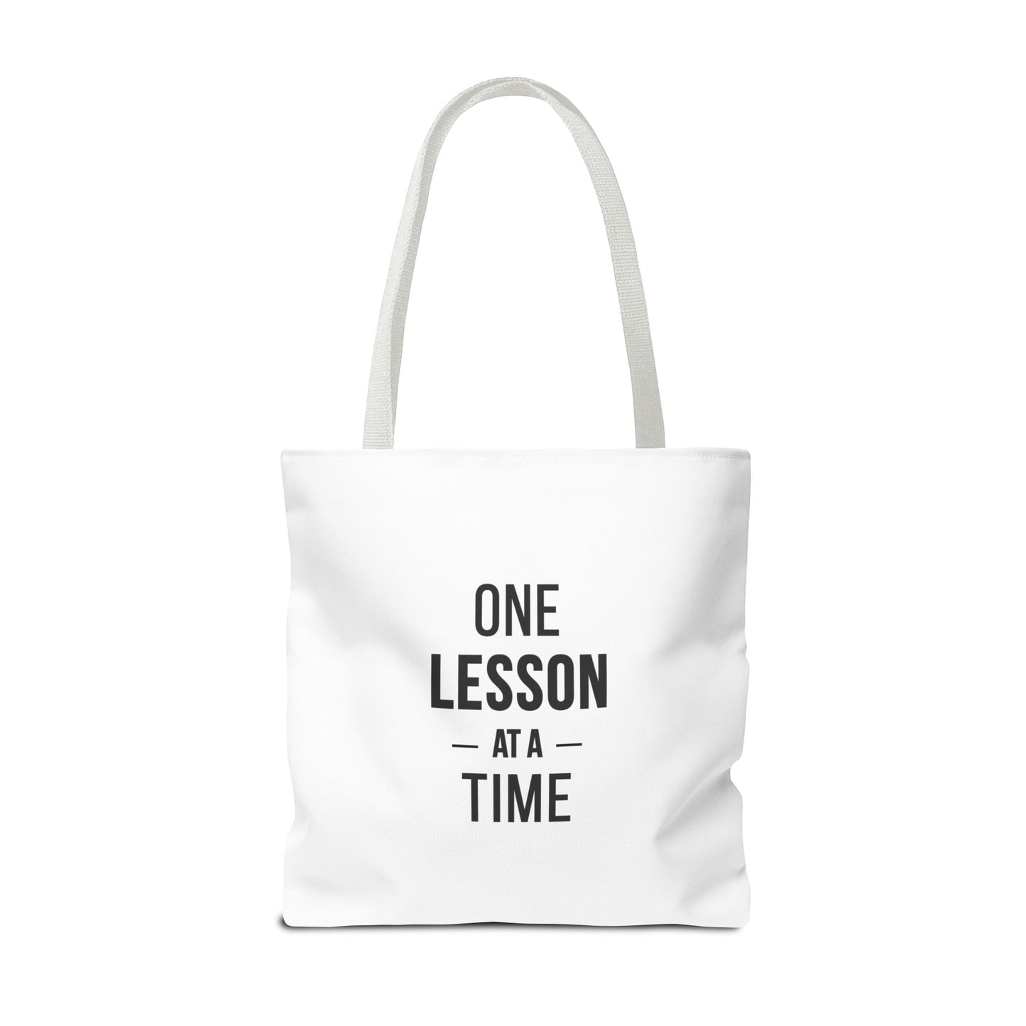 Teacher Gift Bags – One Lesson at a Time Inspirational Tote