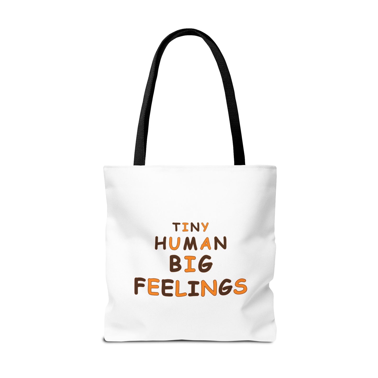 Teacher Tote Bag – Tiny Human Big Feelings Canvas Carryall