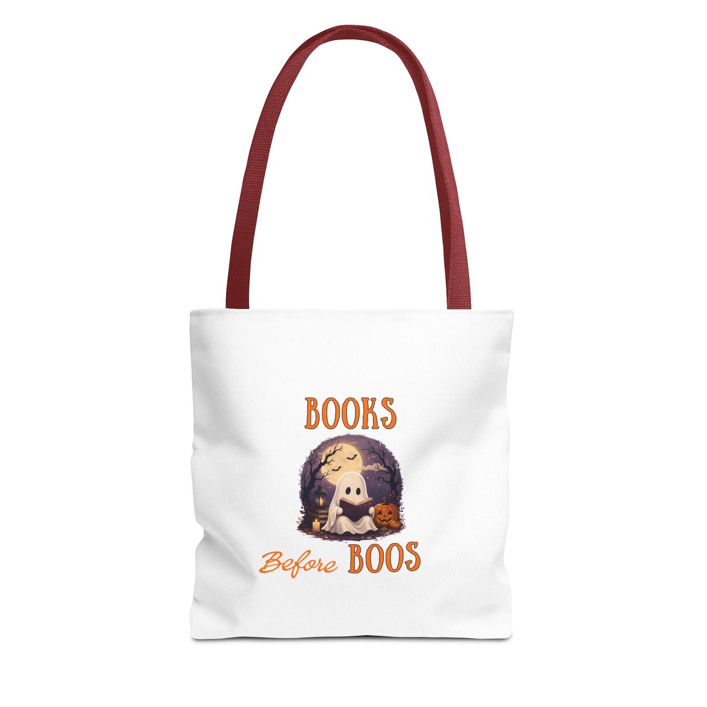 Halloween Tote Bag – Books Before Boos Book Lover Carryall