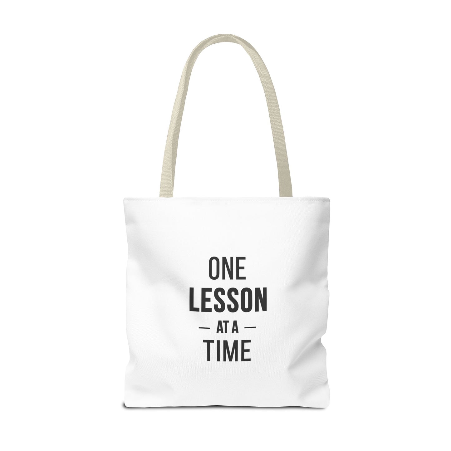Teacher Gift Bags – One Lesson at a Time Inspirational Tote