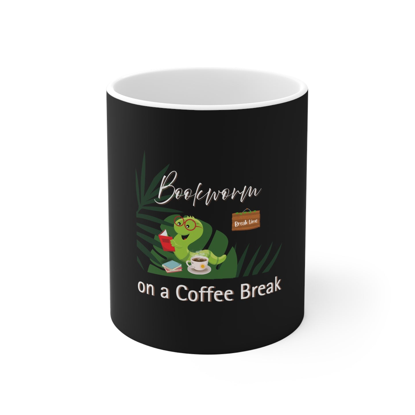 Coffee mug for readers - Closeup
