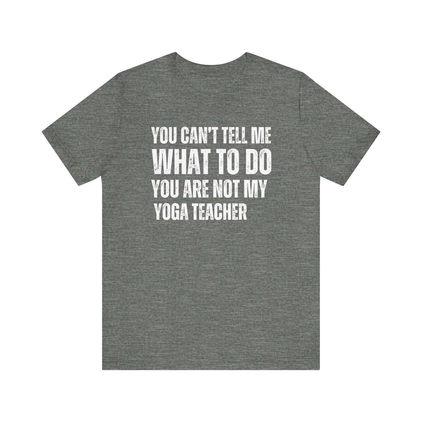 Playful yoga T-shirt - Deep Heather