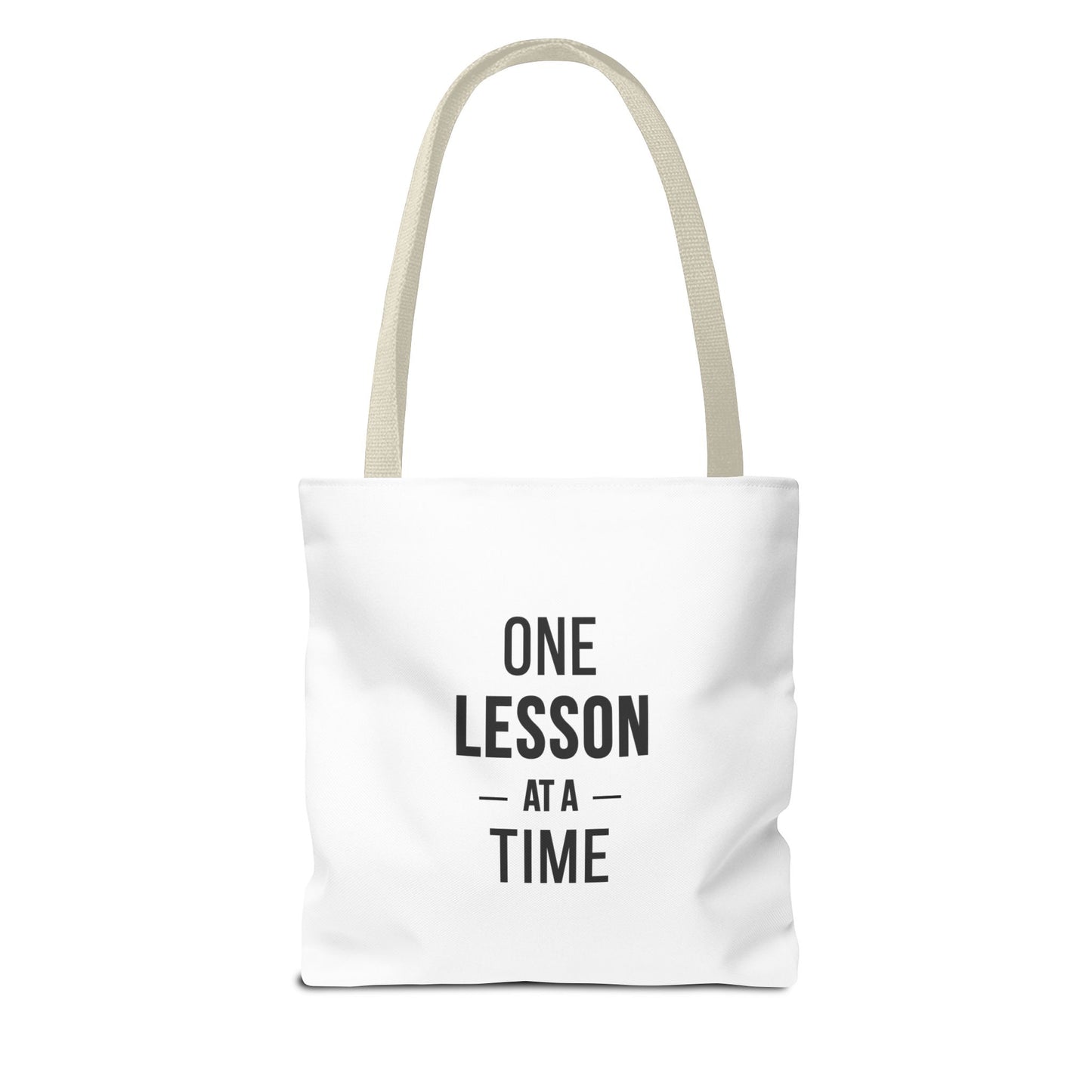 Teacher Gift Bags – One Lesson at a Time Inspirational Tote