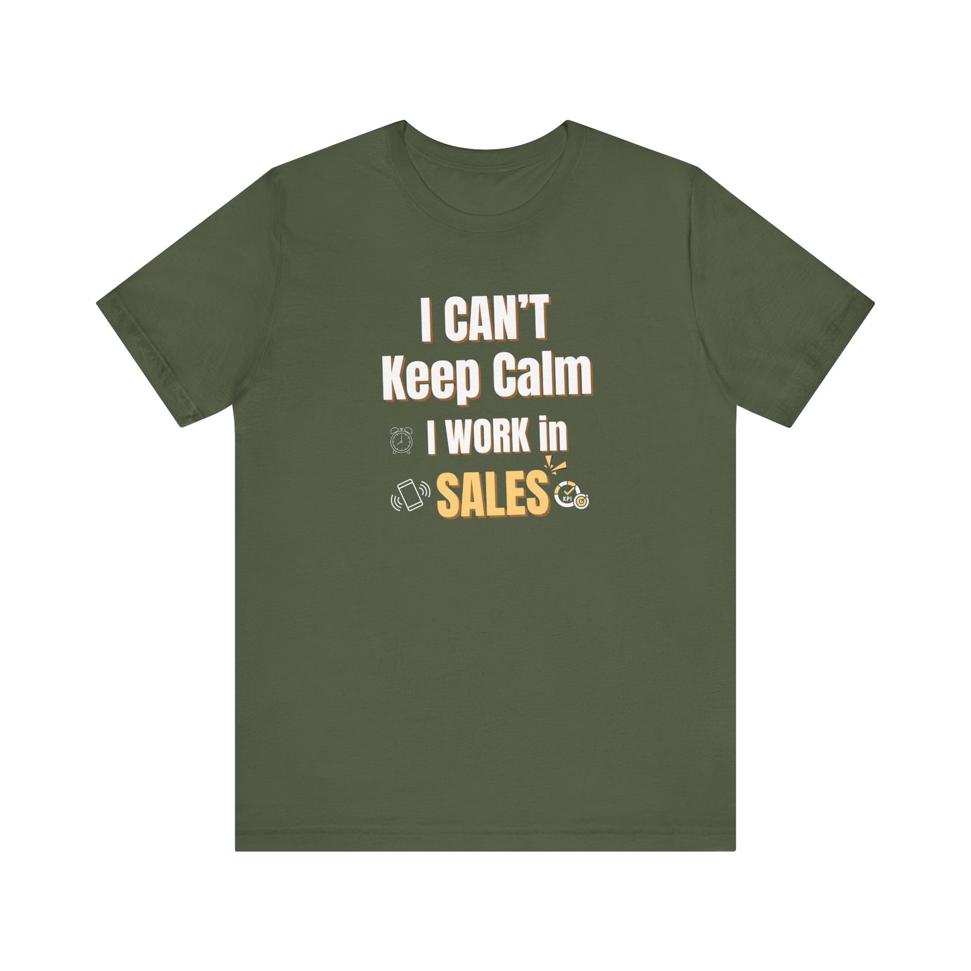 Funny sales shirt - Military green