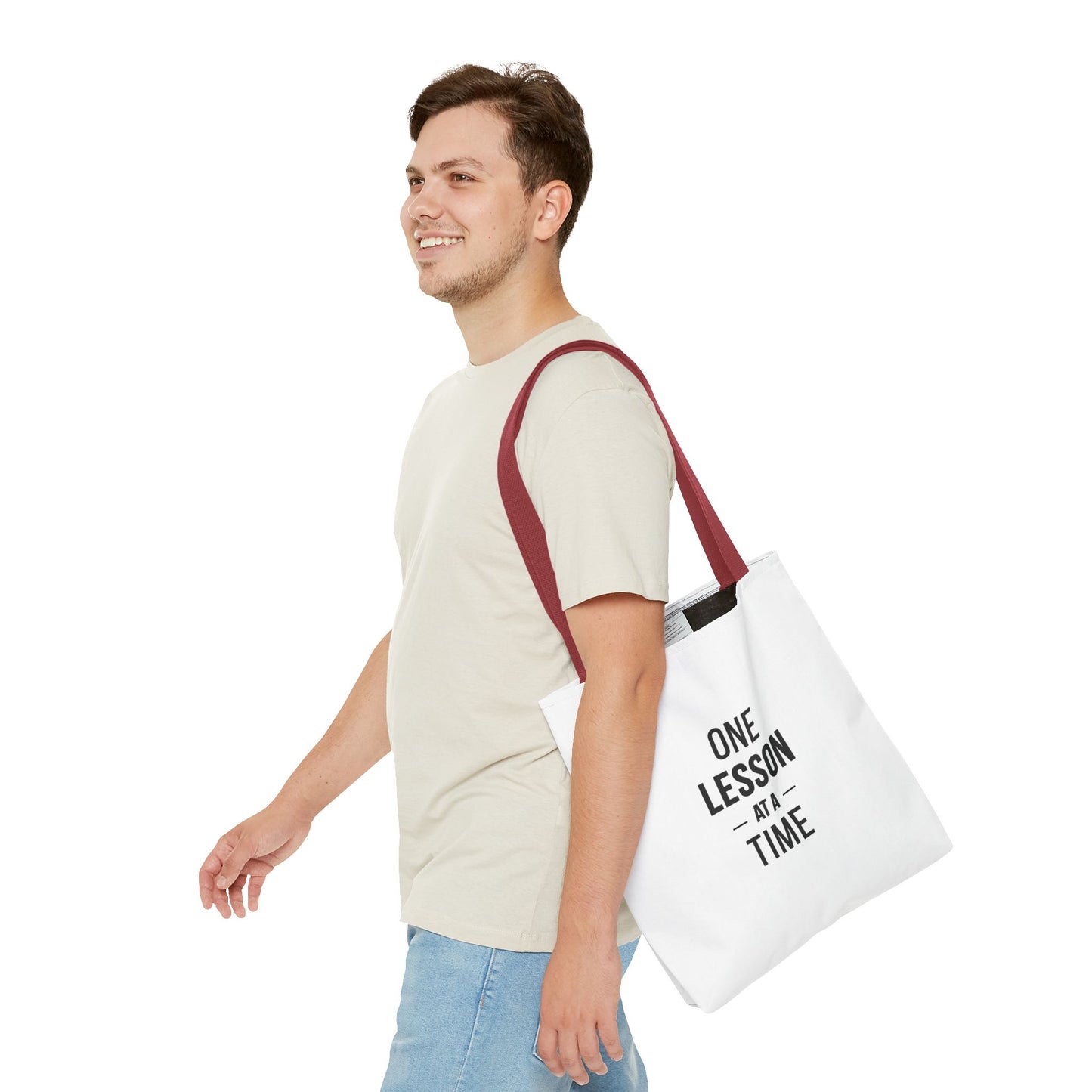 Teacher Gift Bags – One Lesson at a Time Inspirational Tote