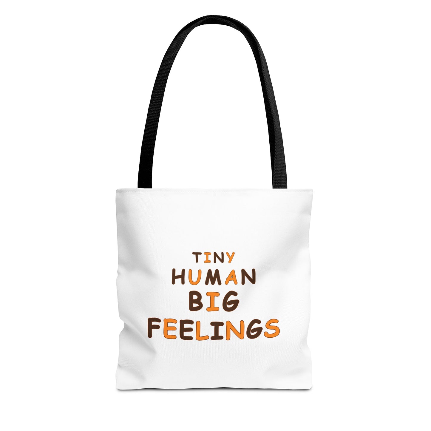 Teacher Tote Bag – Tiny Human Big Feelings Canvas Carryall