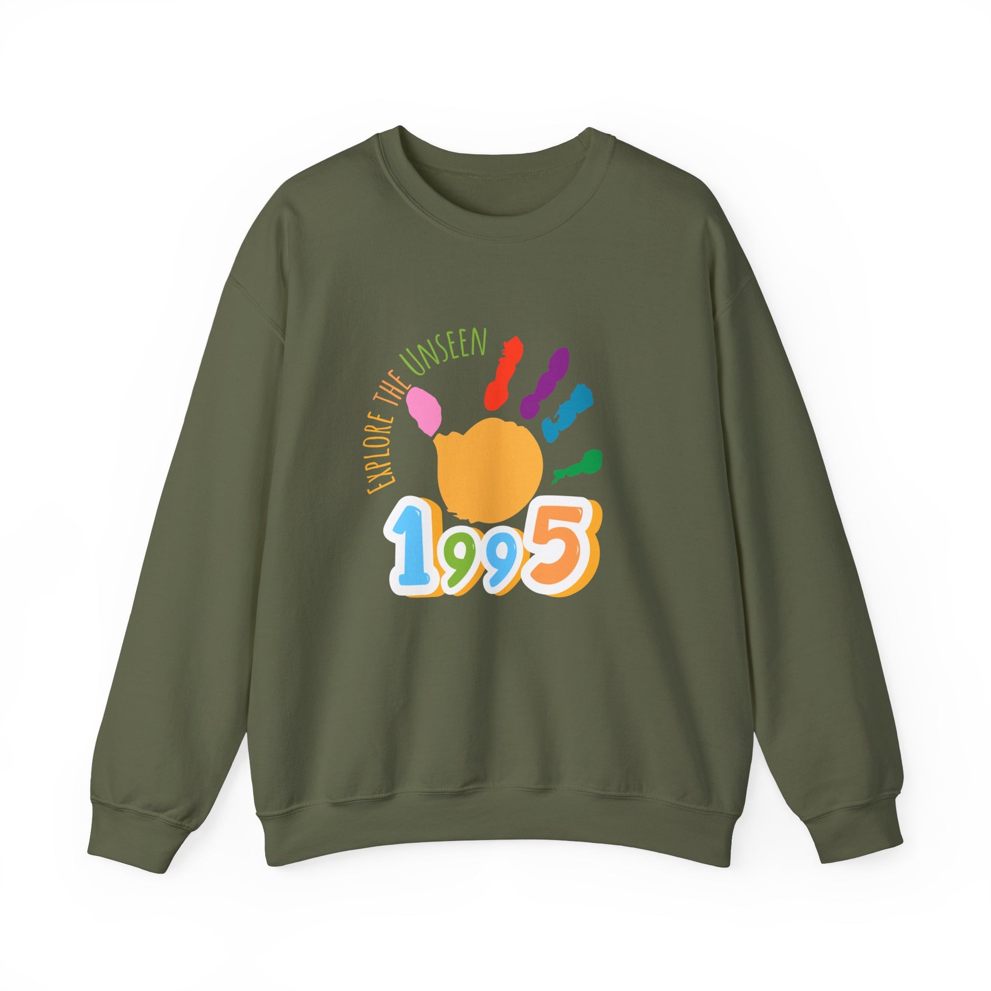 Explore the Unseen Sweatshirt - Military green