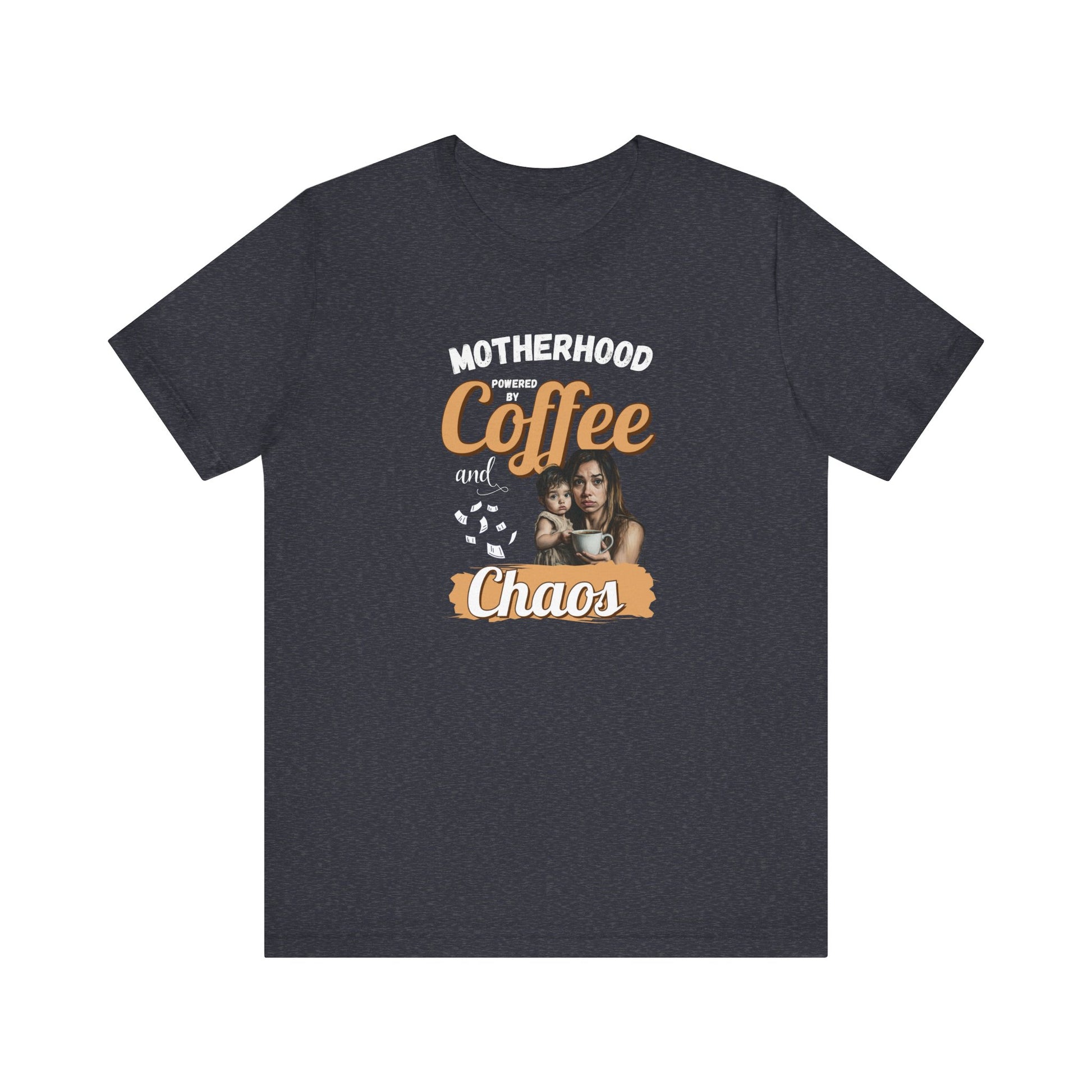 Mom life t-shirt - Heather navy
