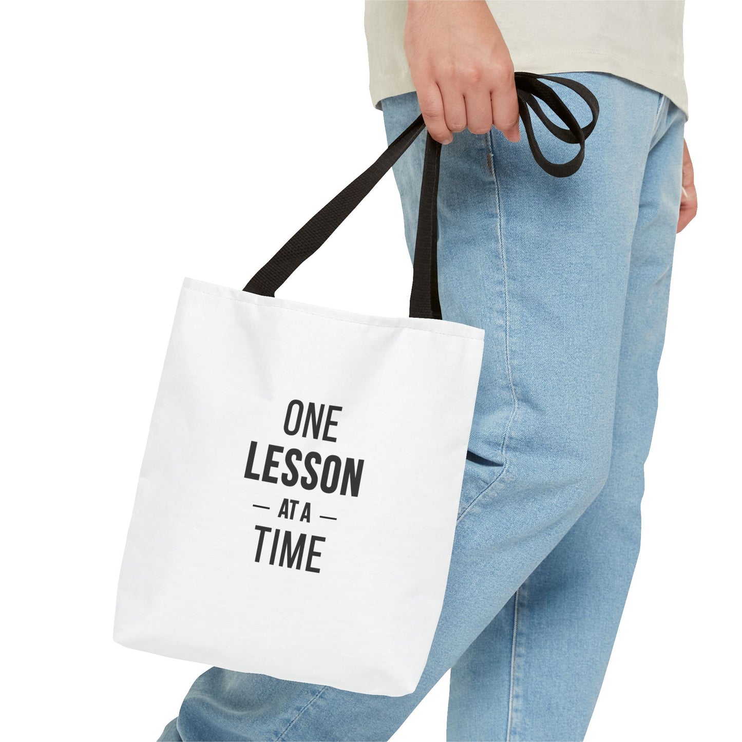 Teacher Gift Bags – One Lesson at a Time Inspirational Tote