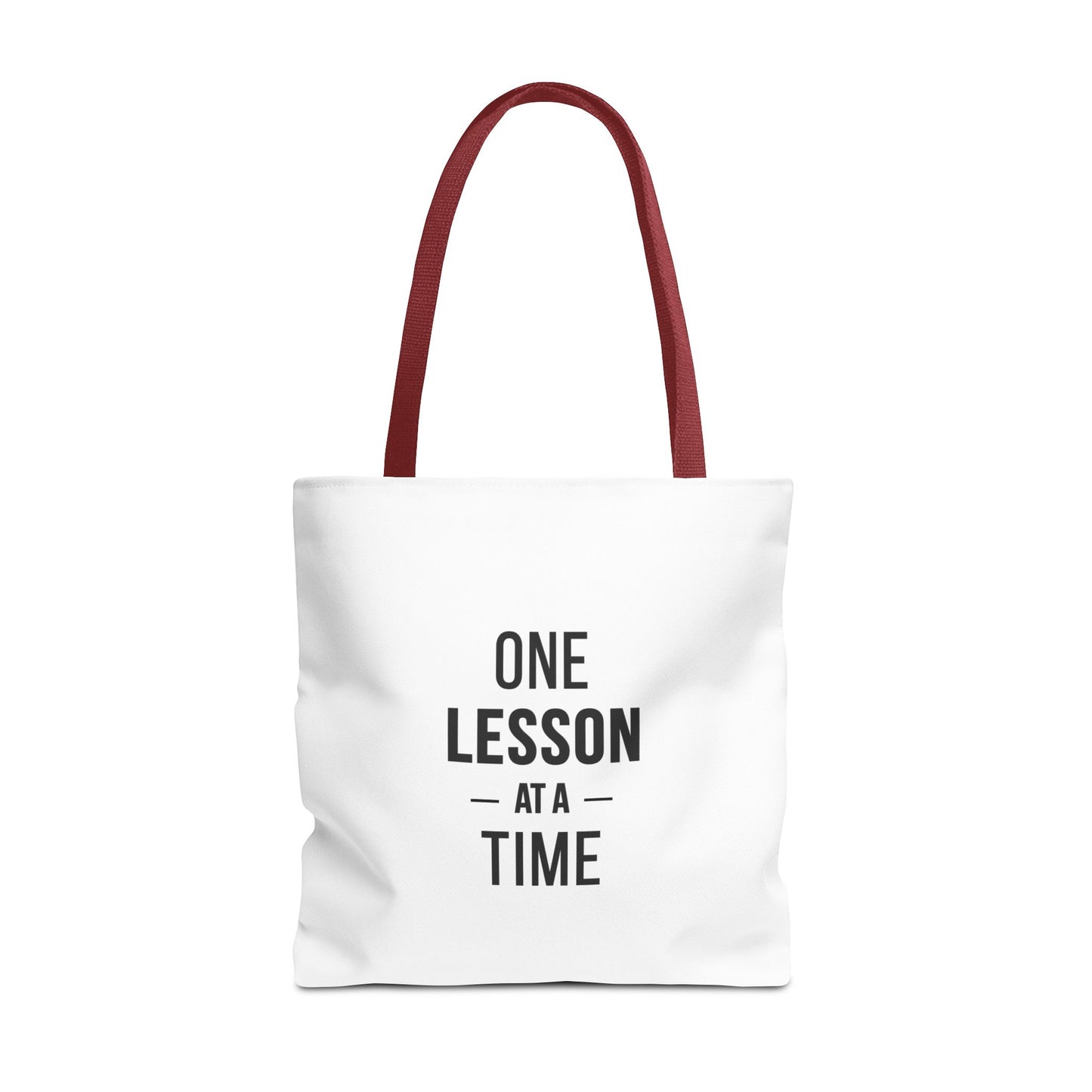 Teacher Gift Bags – One Lesson at a Time Inspirational Tote