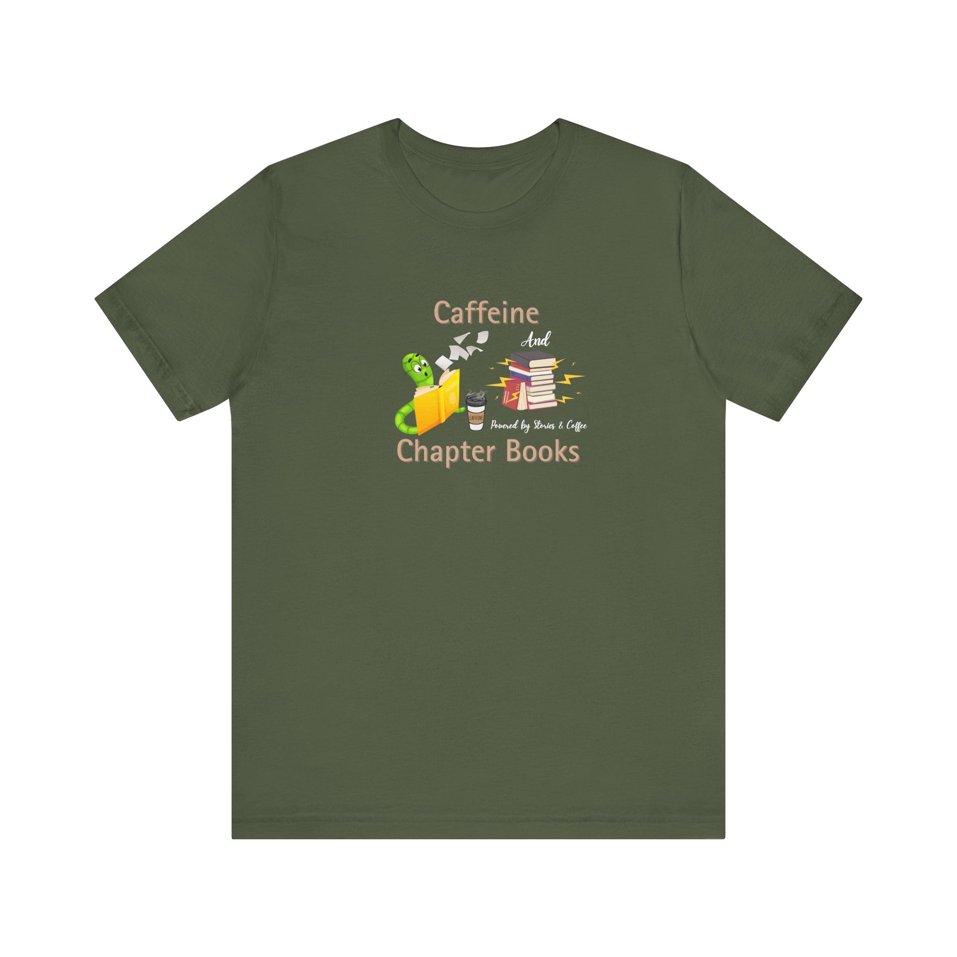 Bookworm fuel t-shirt - Military green