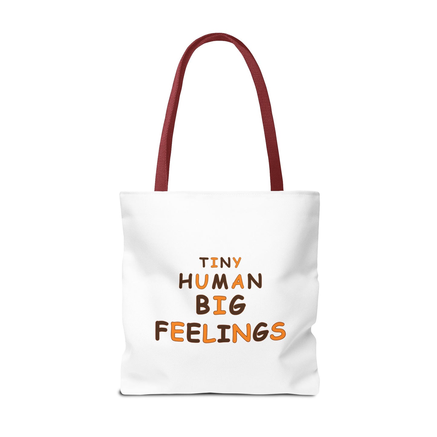 Teacher Tote Bag – Tiny Human Big Feelings Canvas Carryall