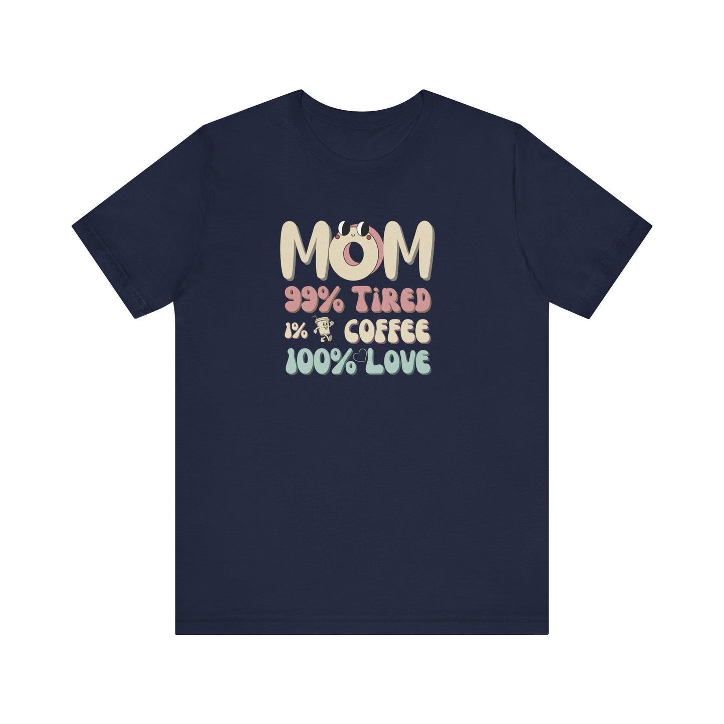 Funny mom t-shirt - navy