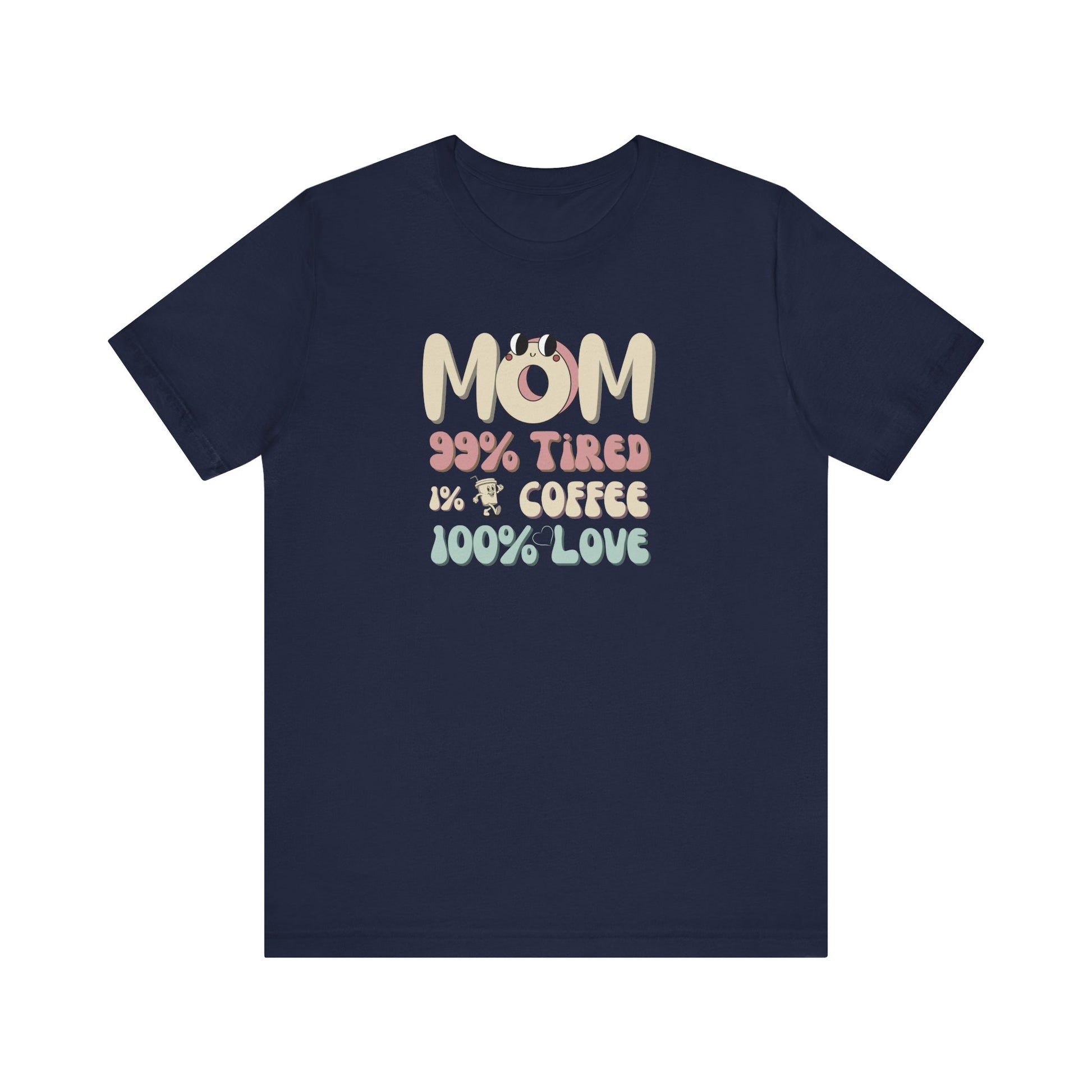 Funny mom t-shirt - navy