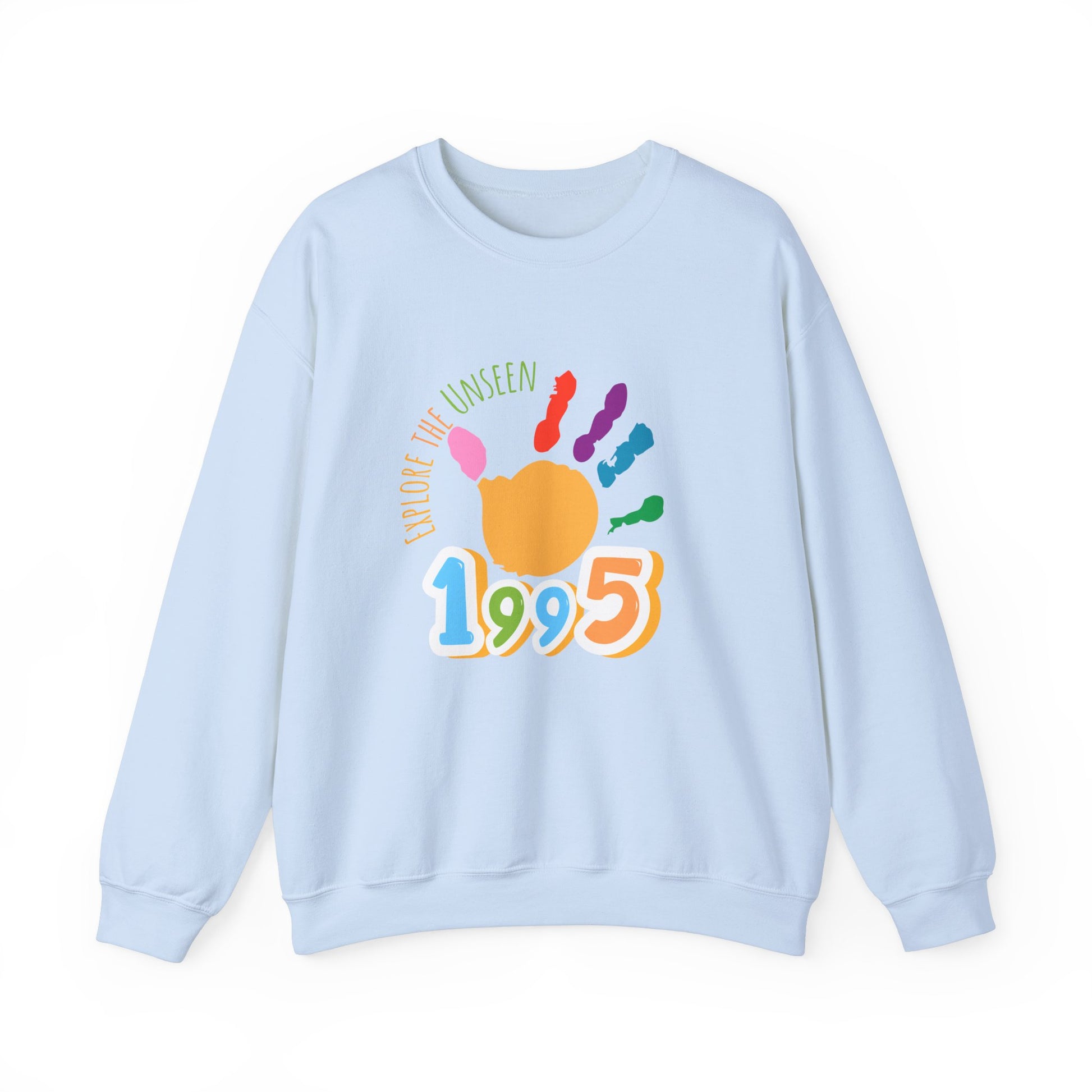 Explore the Unseen Sweatshirt - Light blue