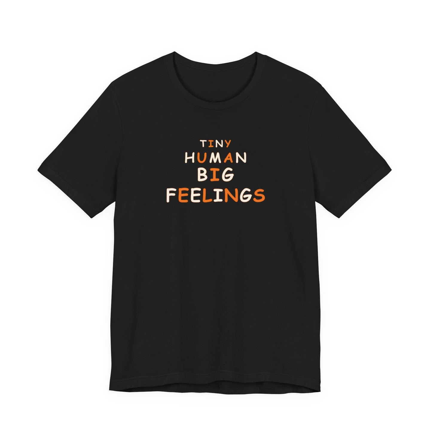 Teacher Shirt – Tiny Human Big Feelings Graphic Tee