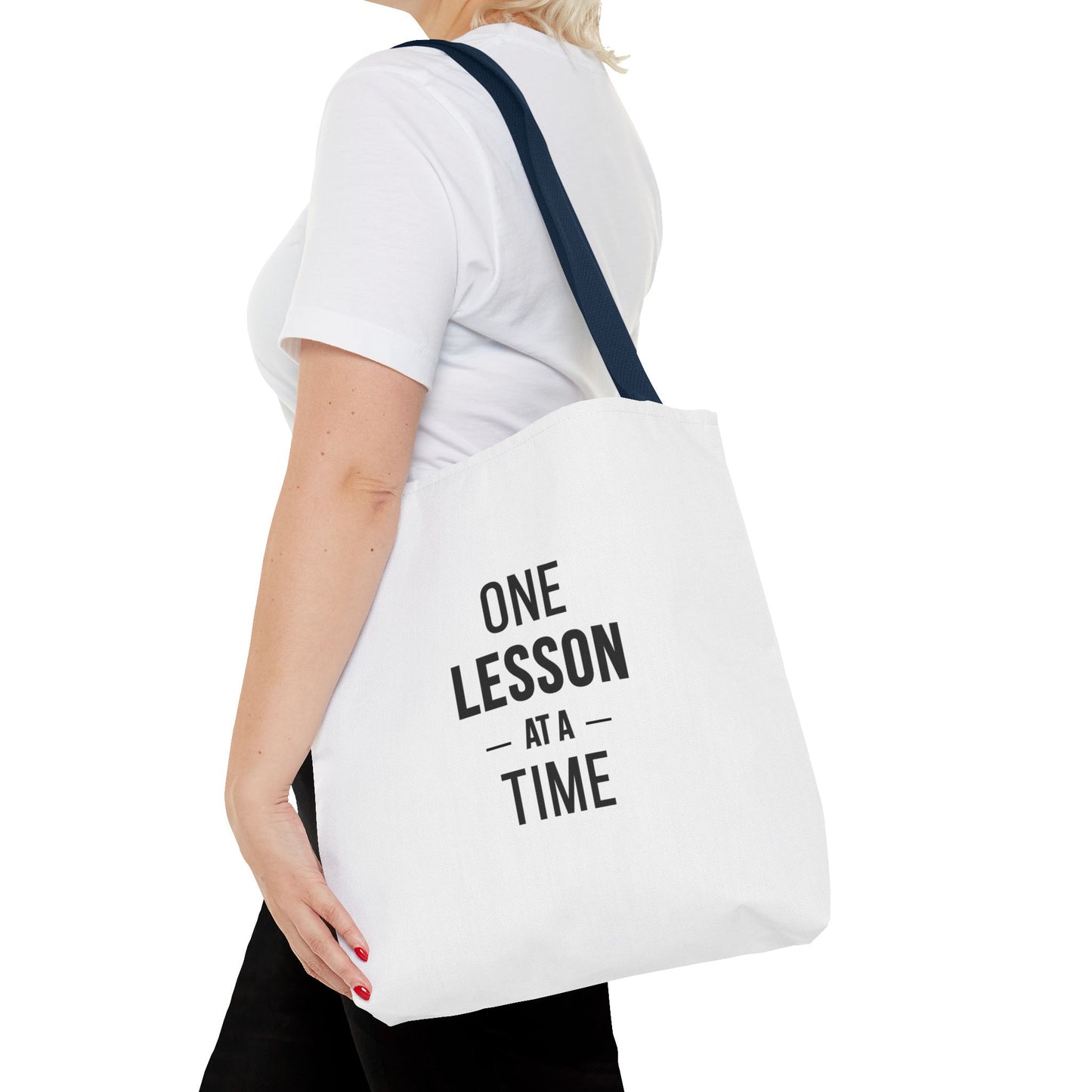 Teacher Gift Bags – One Lesson at a Time Inspirational Tote