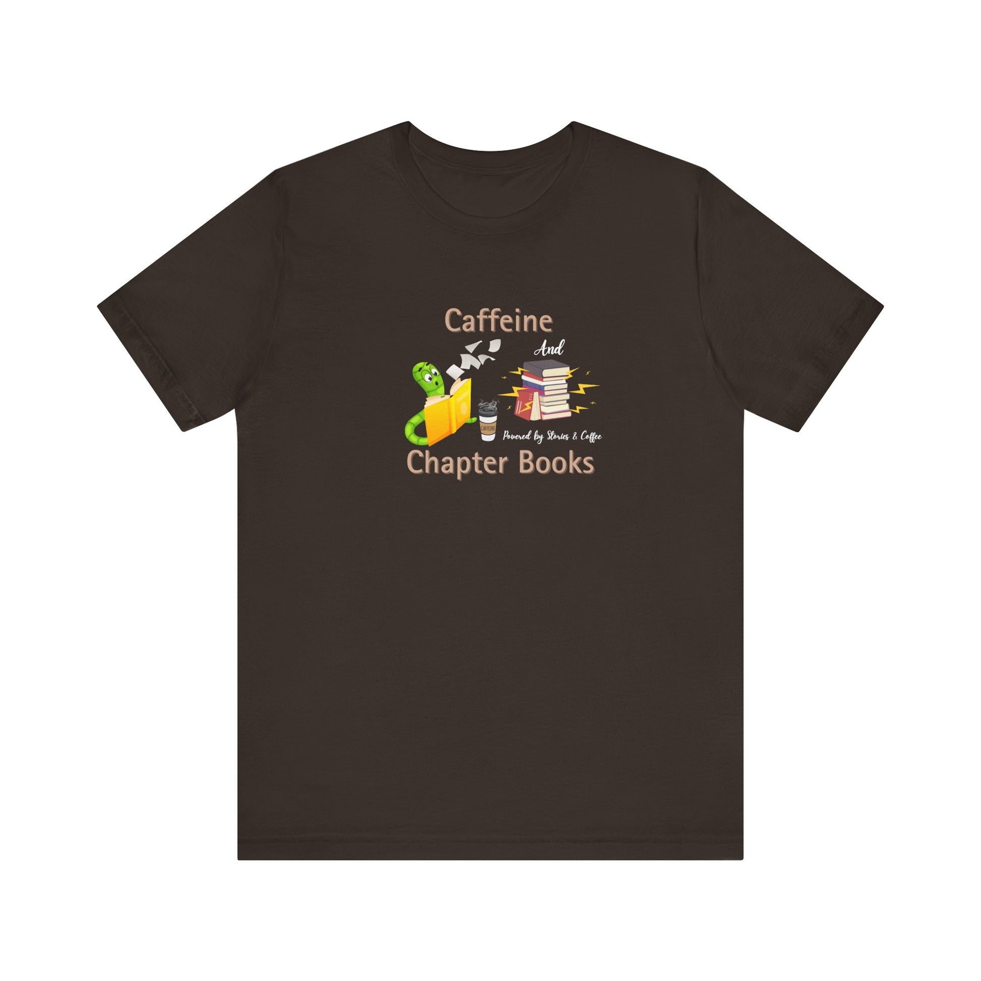 Bookworm fuel t-shirt - Brown