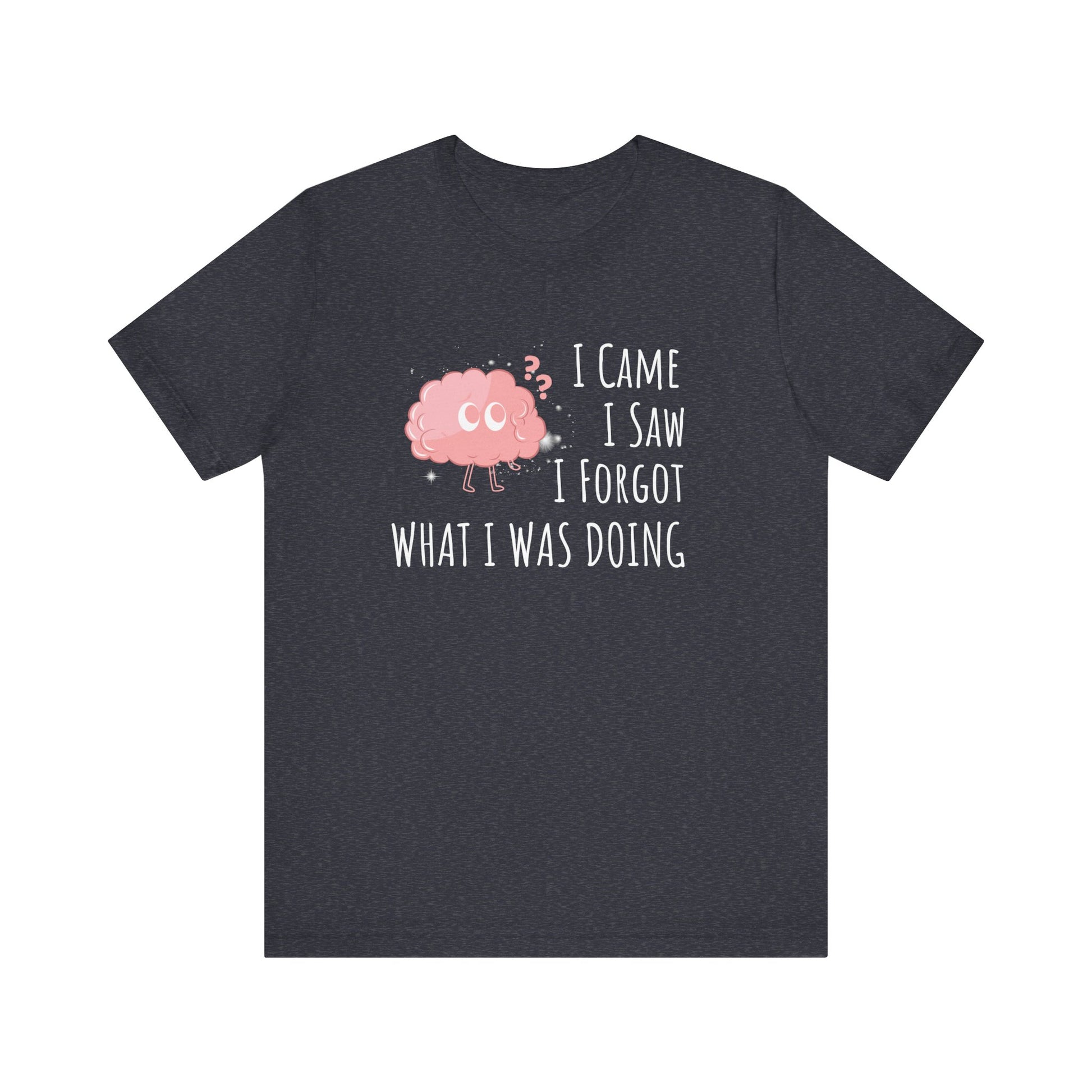 Funny graphic t-shirt - heather navy