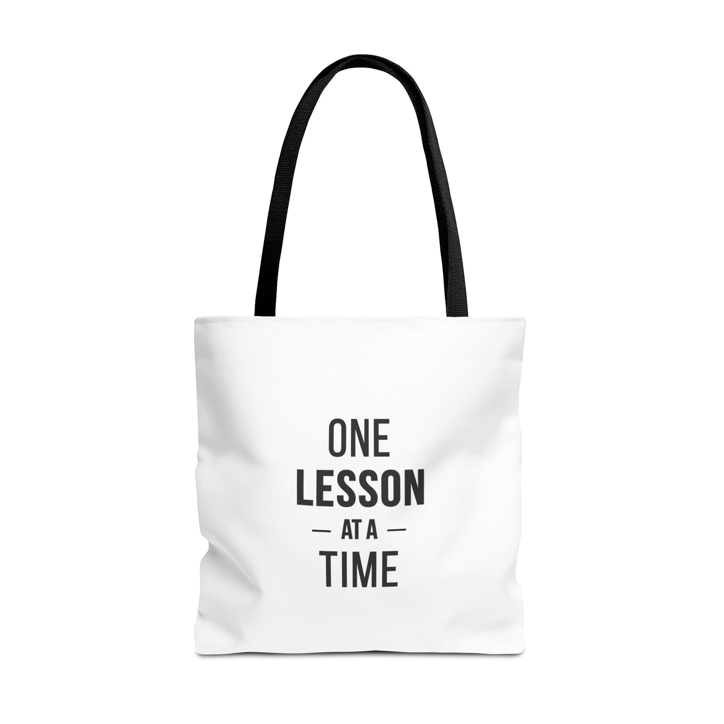 Teacher Gift Bags – One Lesson at a Time Inspirational Tote