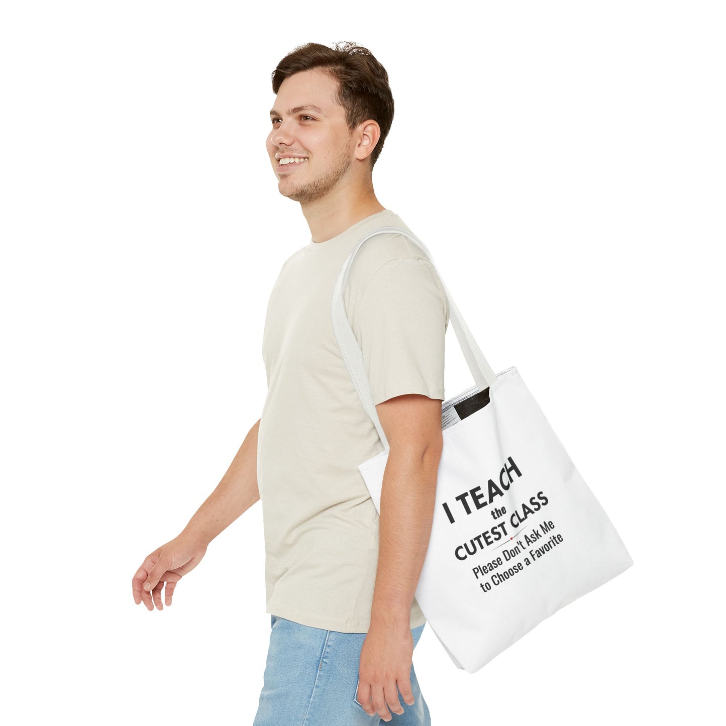 Teacher Canvas Bag – I Teach the Cutest Class Tote