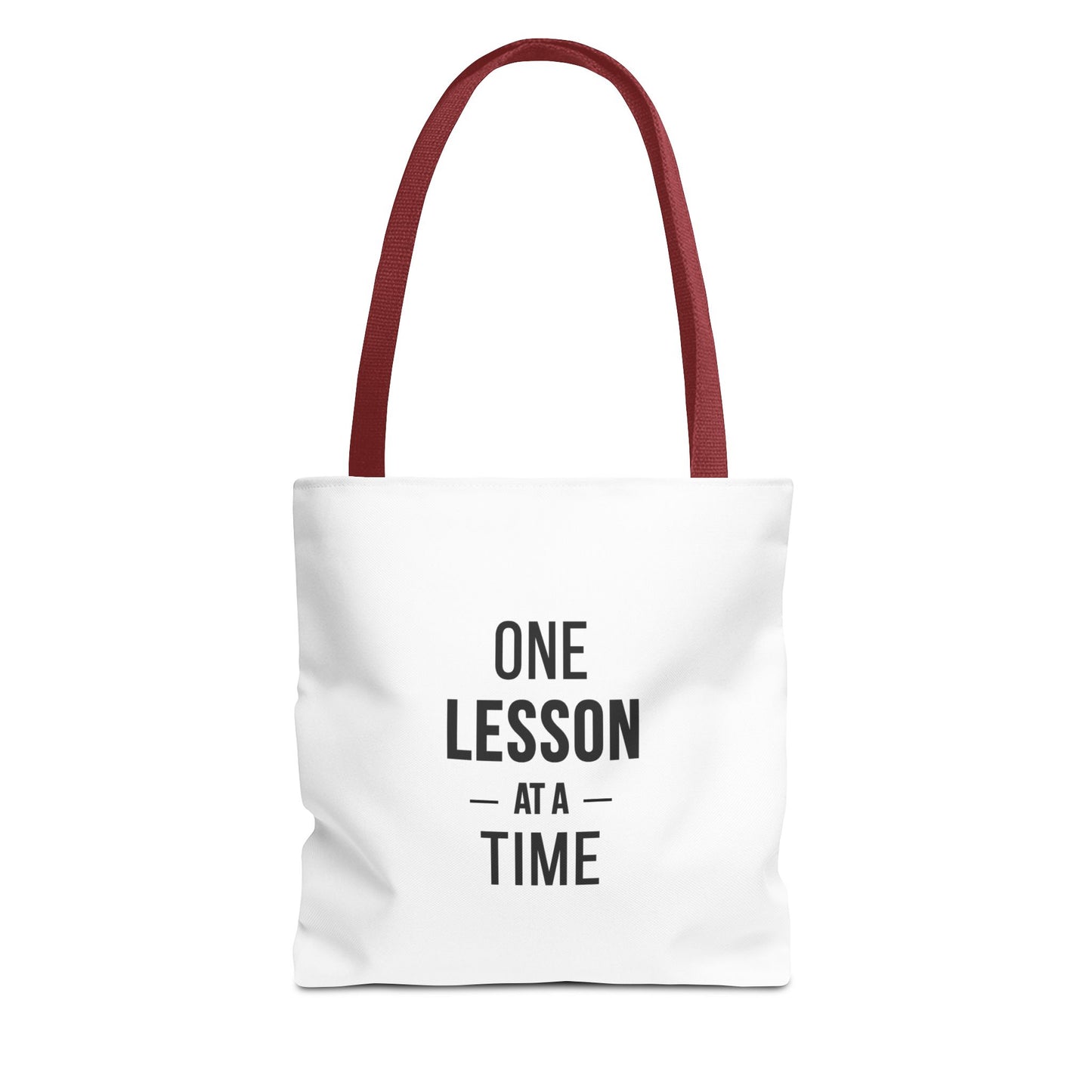 Teacher Gift Bags – One Lesson at a Time Inspirational Tote