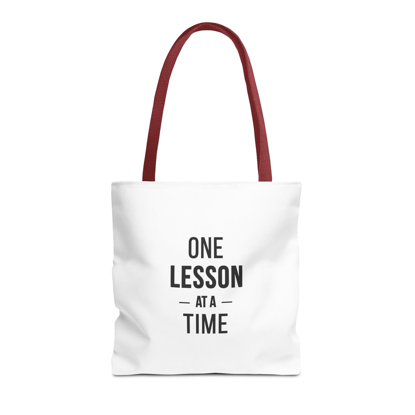 Teacher Gift Bags – One Lesson at a Time Inspirational Tote