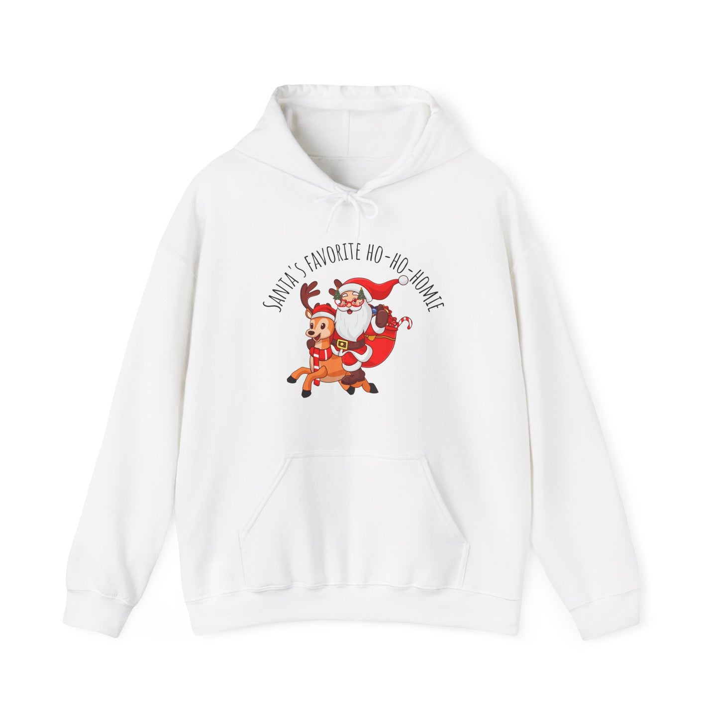Cozy Christmas Hoodie - White