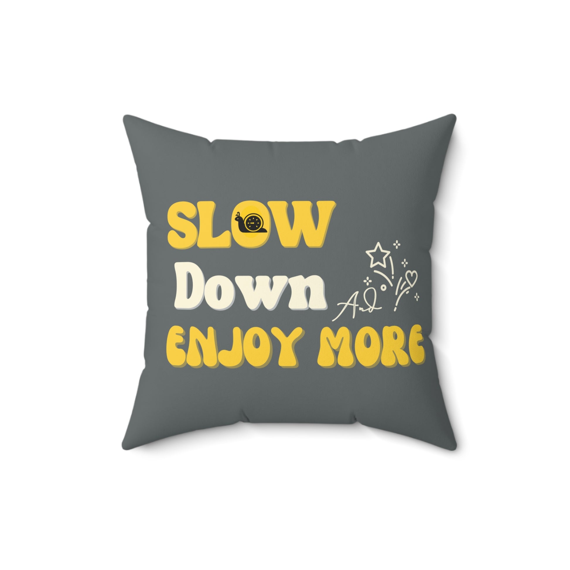 Cute throw pillow - back